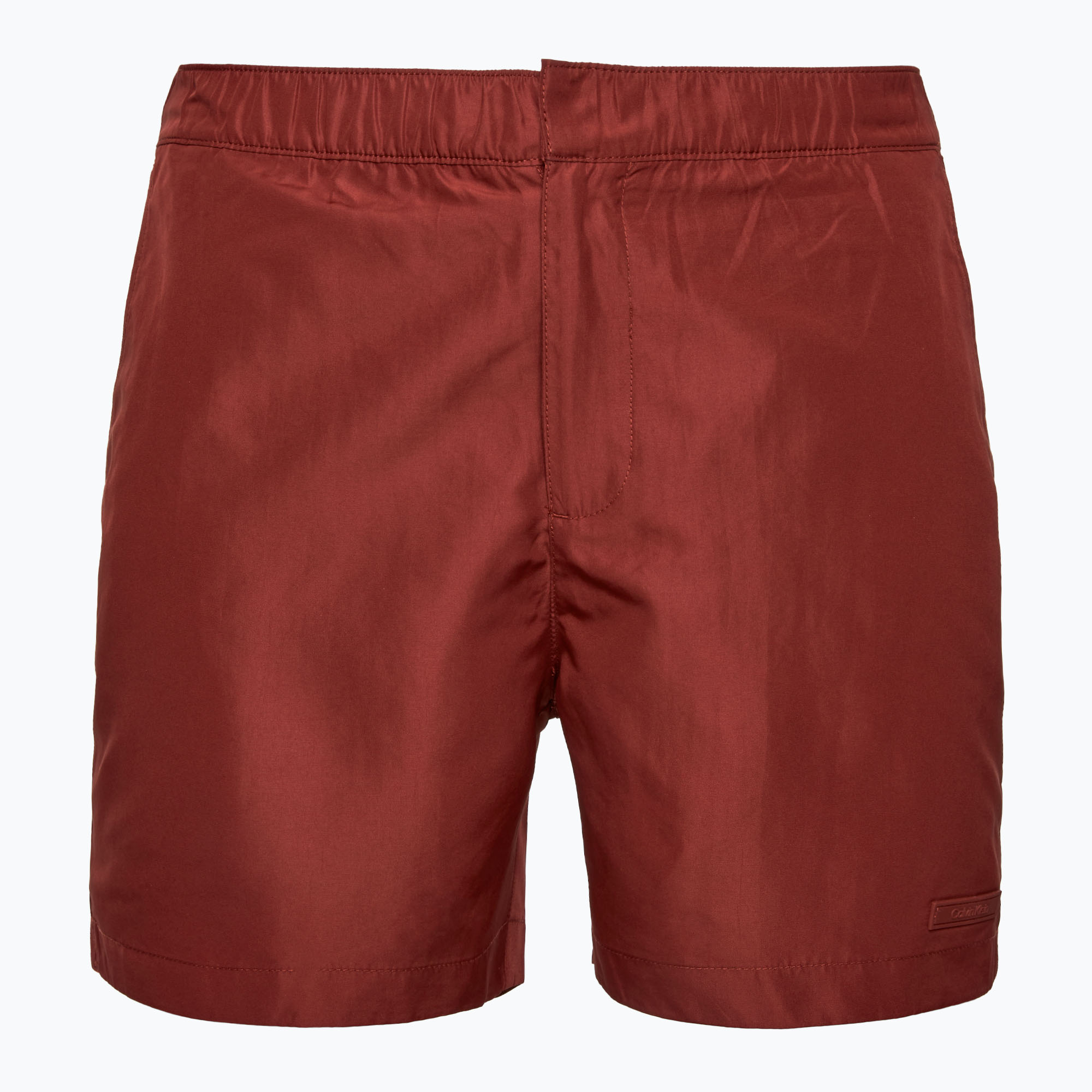Szorty kąpielowe męskie Calvin Klein KM0KM01084 Casual Tailored syrah 