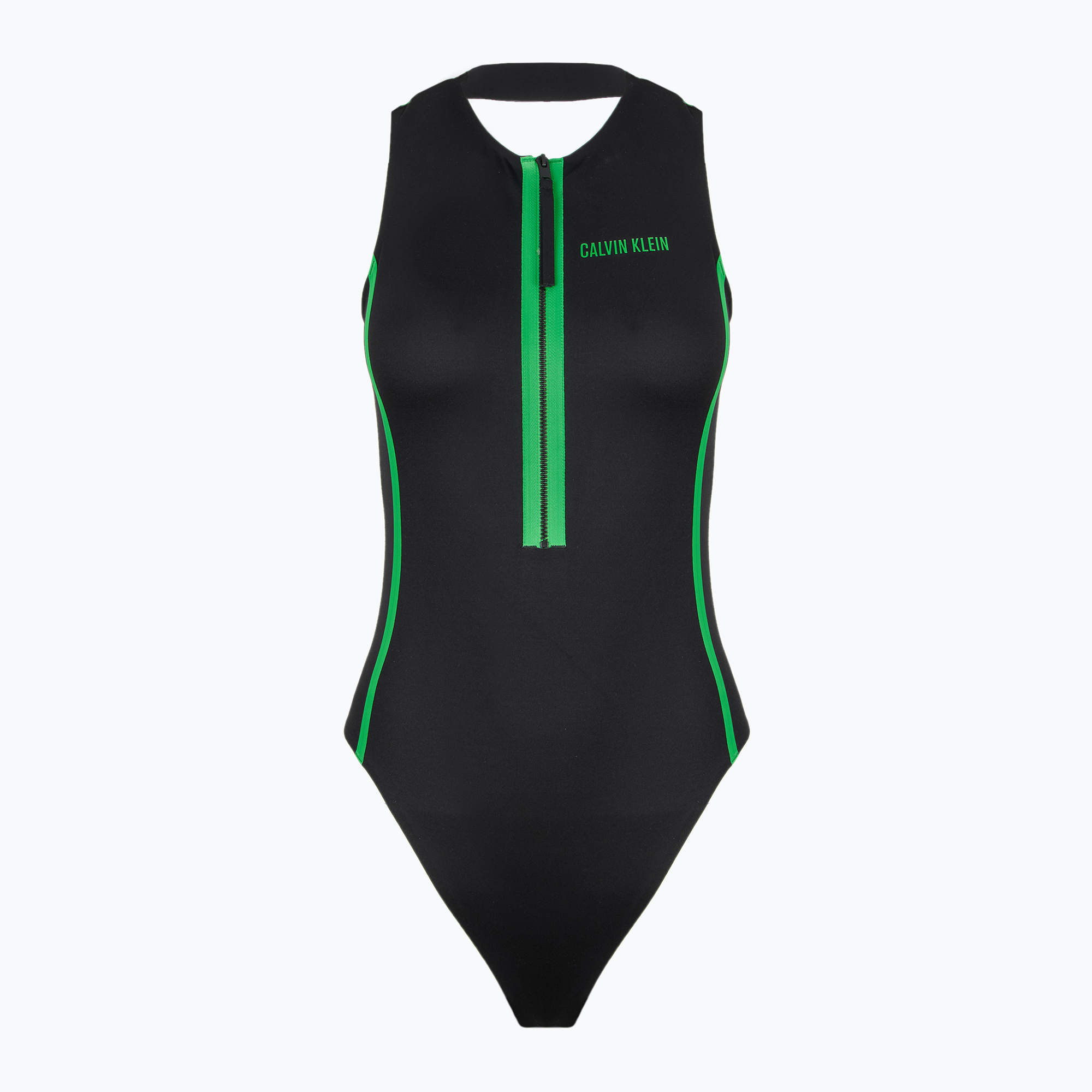 Дамски бански костюм от една част Calvin Klein KW0KW02849 Intense Power Move Racerback One Piece-RP pvh black