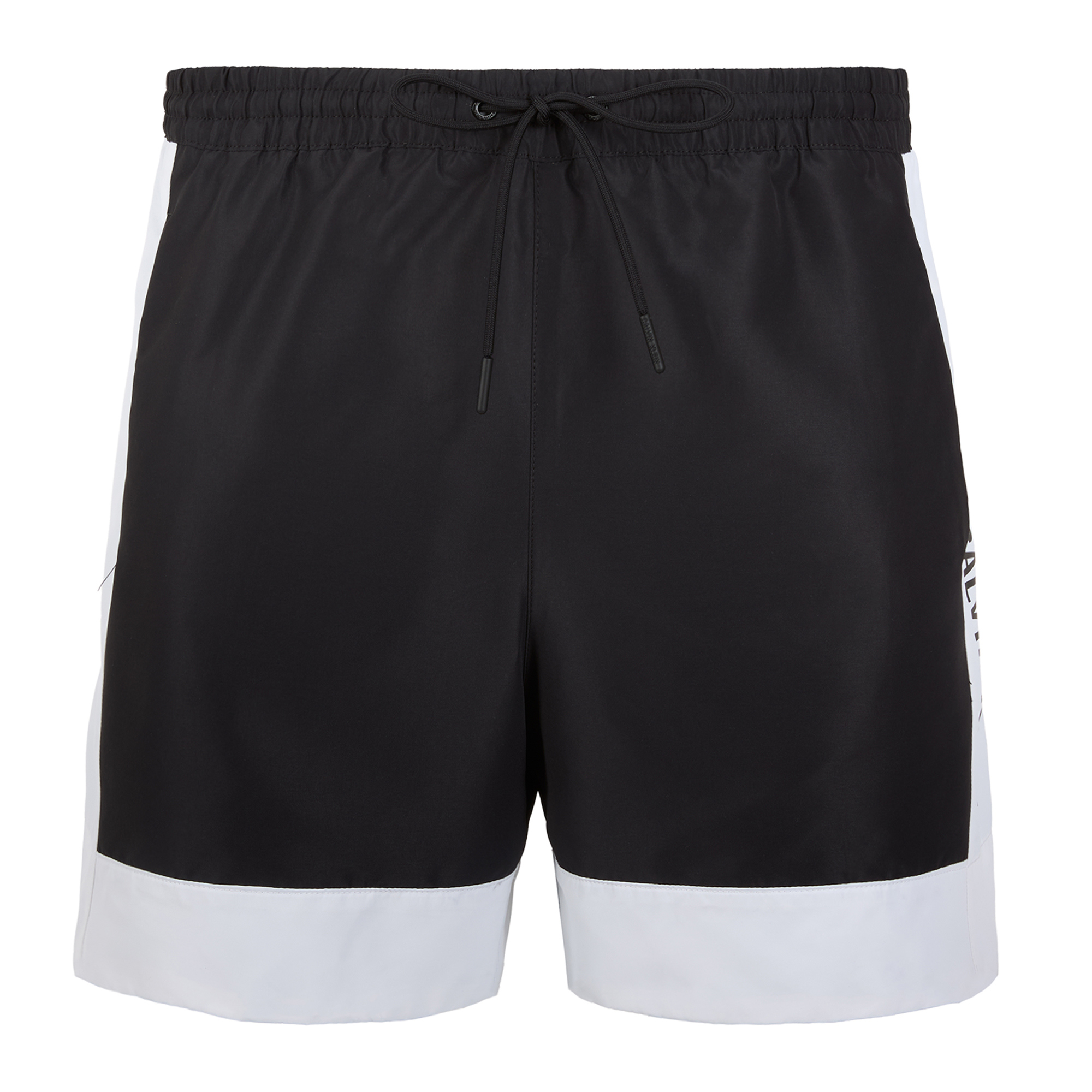 Szorty kąpielowe męskie Calvin Klein KM0KM01095 Intense Power Medium Drawstring Fashion brilliant white