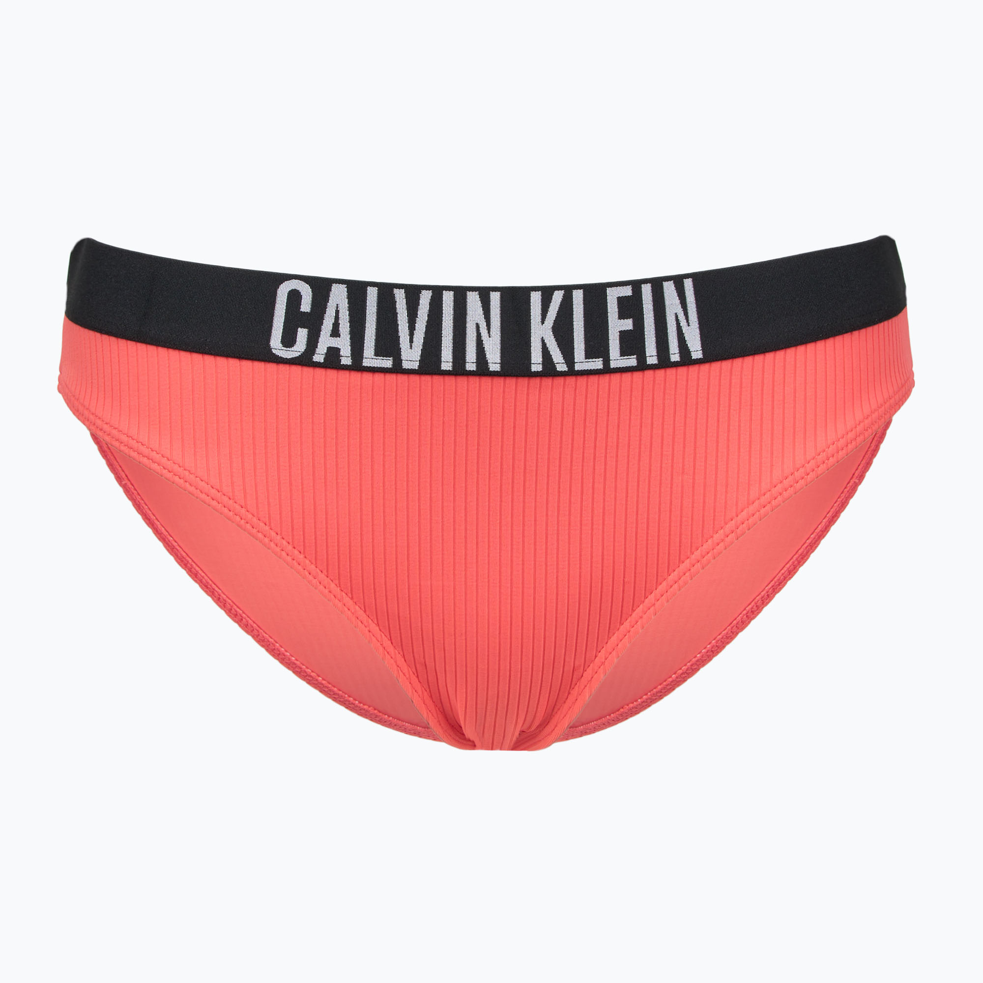 Долнище на бански костюм Calvin Klein KW0KW02752 Intense Power Rib Bikini dazzling coral