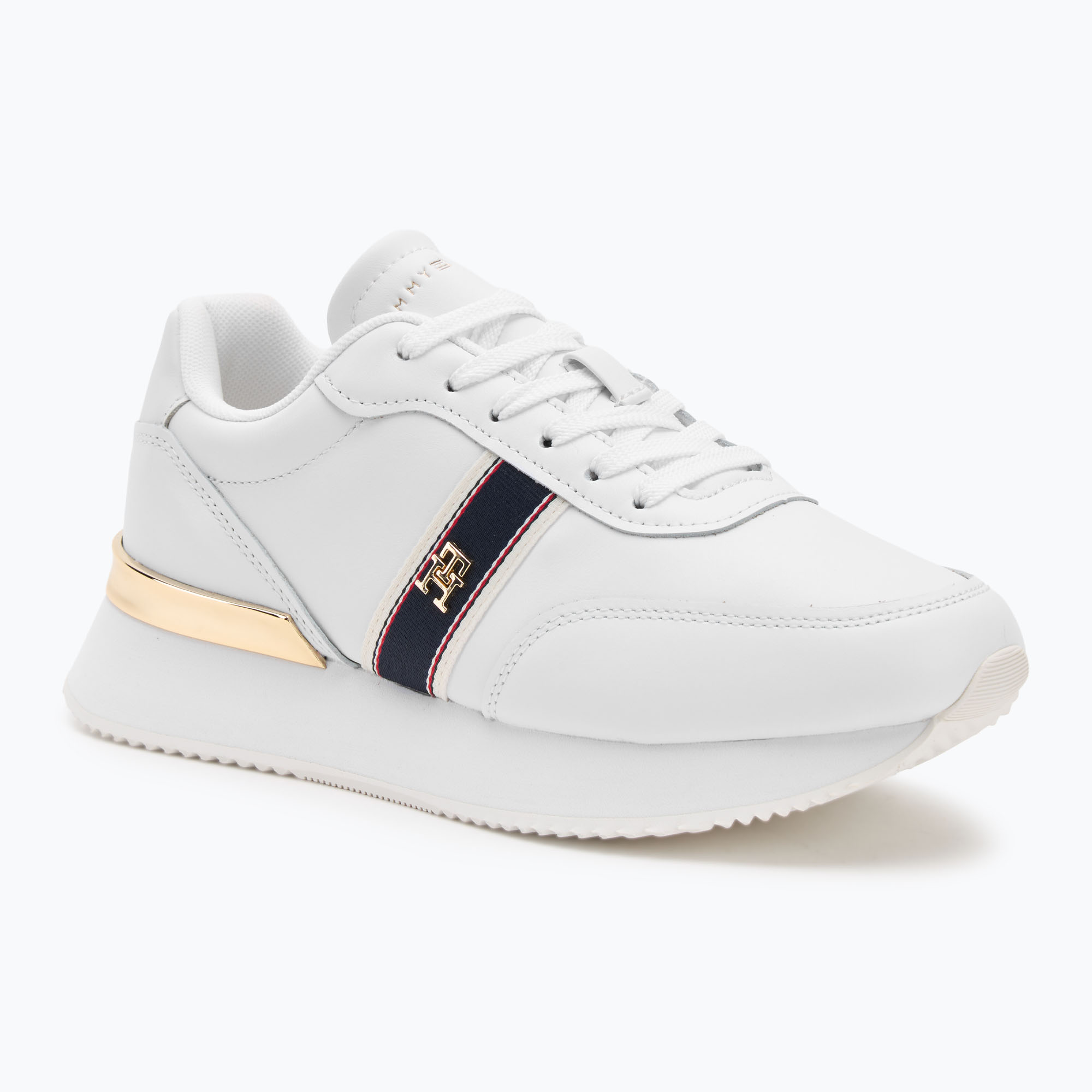 Buty damskie Tommy Hilfiger Webbing Runner white 