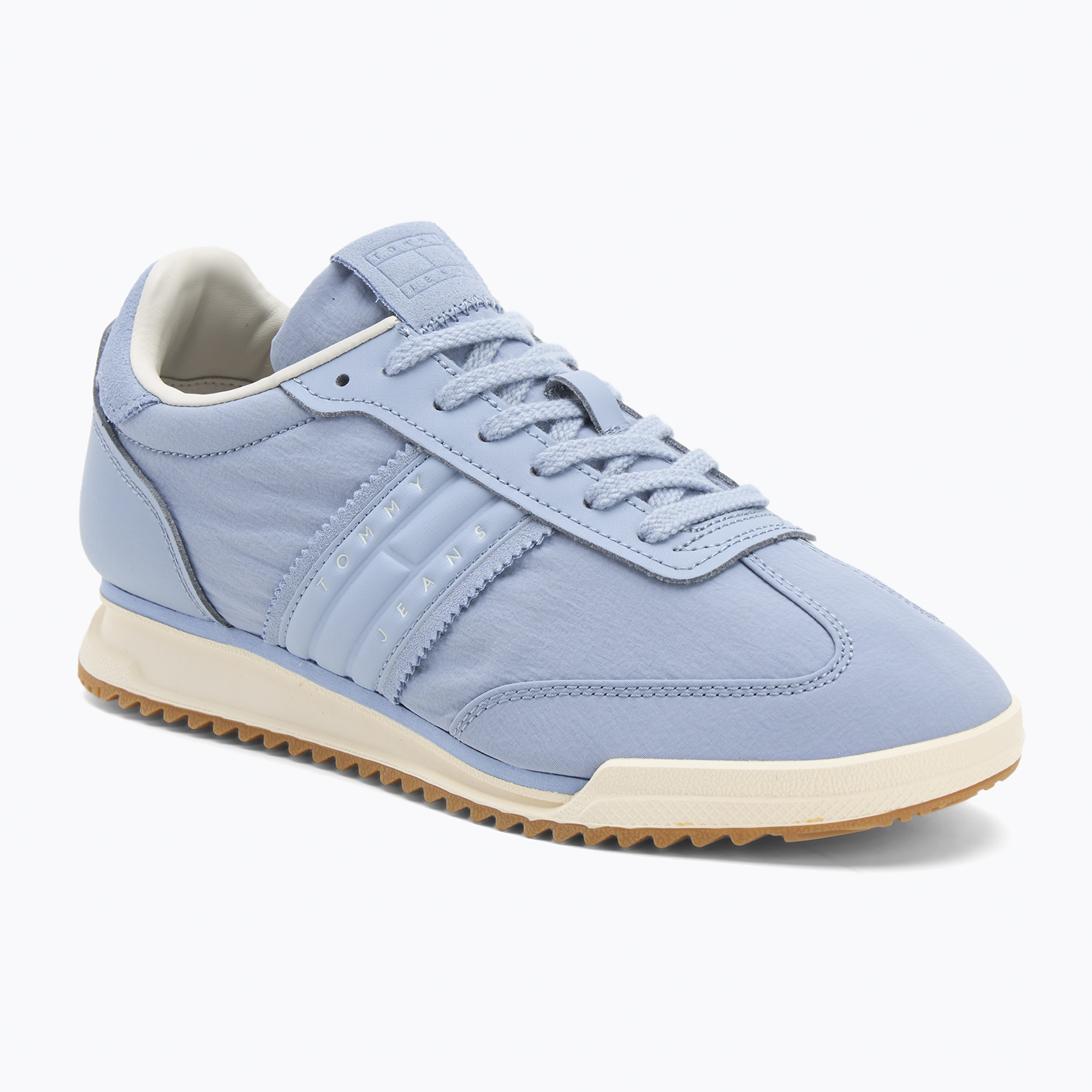 Buty damskie Tommy Jeans Low Profile Runner blue chime 