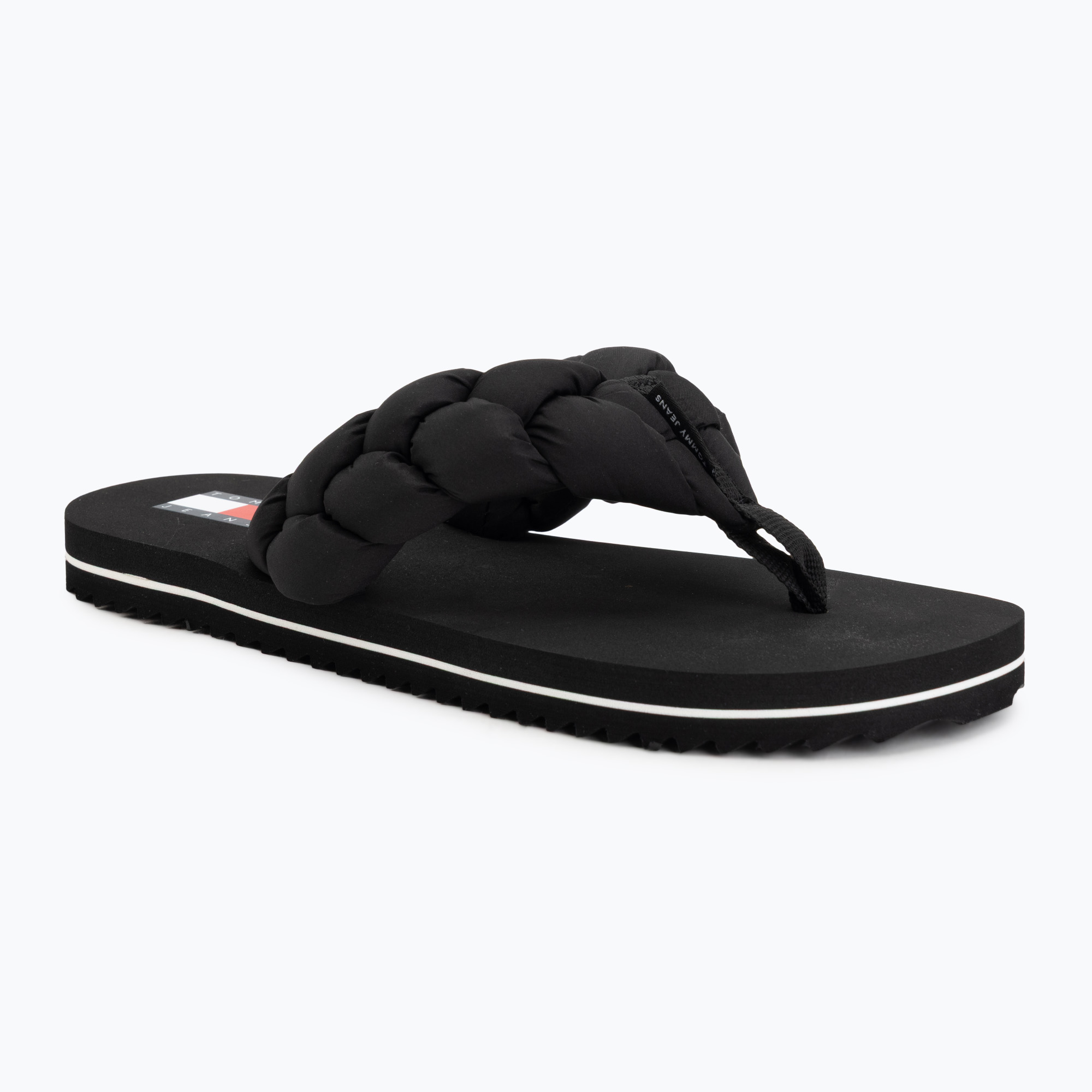 Дамски джапанки Tommy Hilfiger Braided Thong black