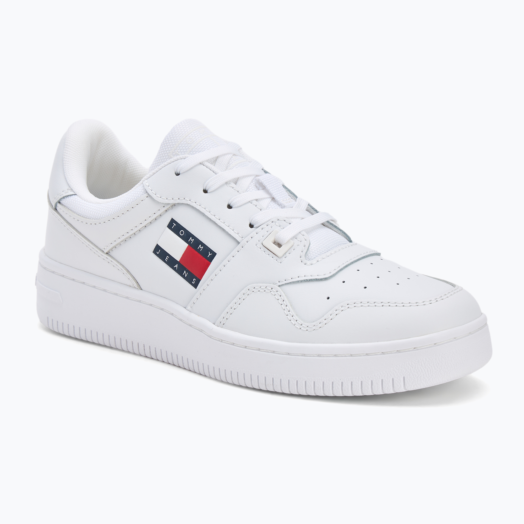 Buty damskie Tommy Jeans Retro Basket white 