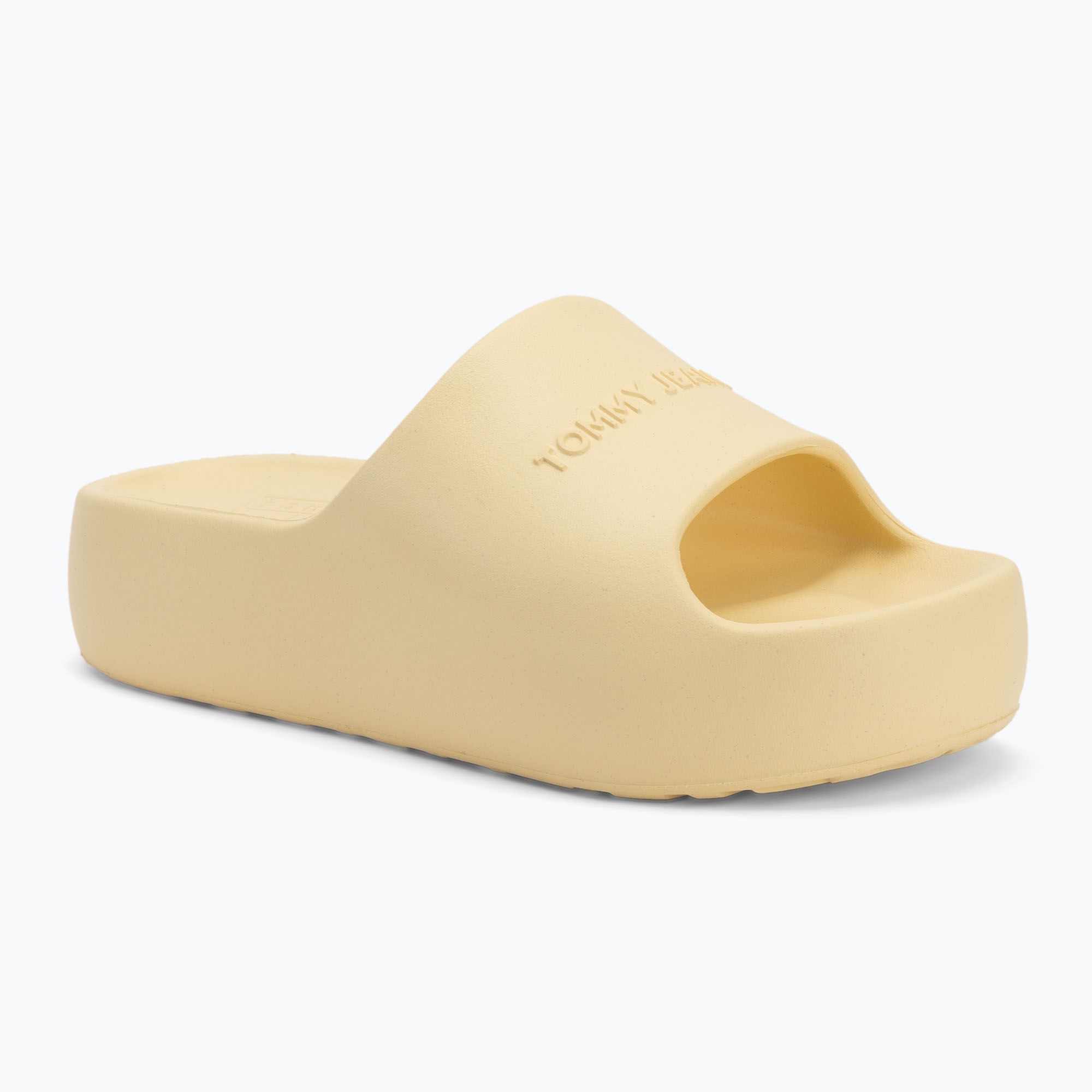 Klapki damskie Tommy Jeans Chunky Pool Slide Ess frozen custard 