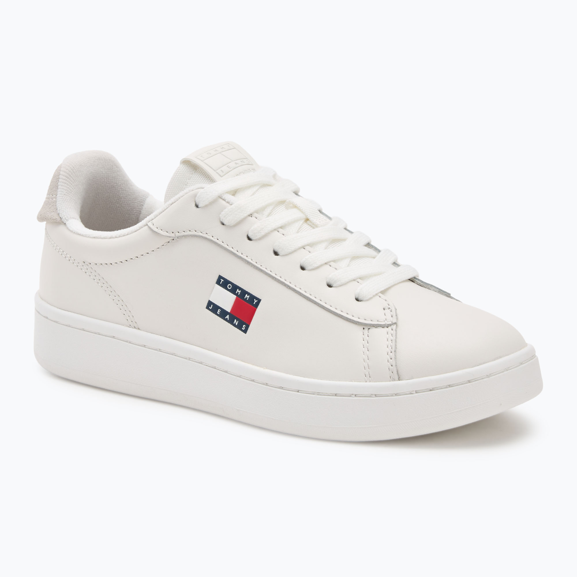 Buty damskie Tommy Jeans Archive Court ecru 