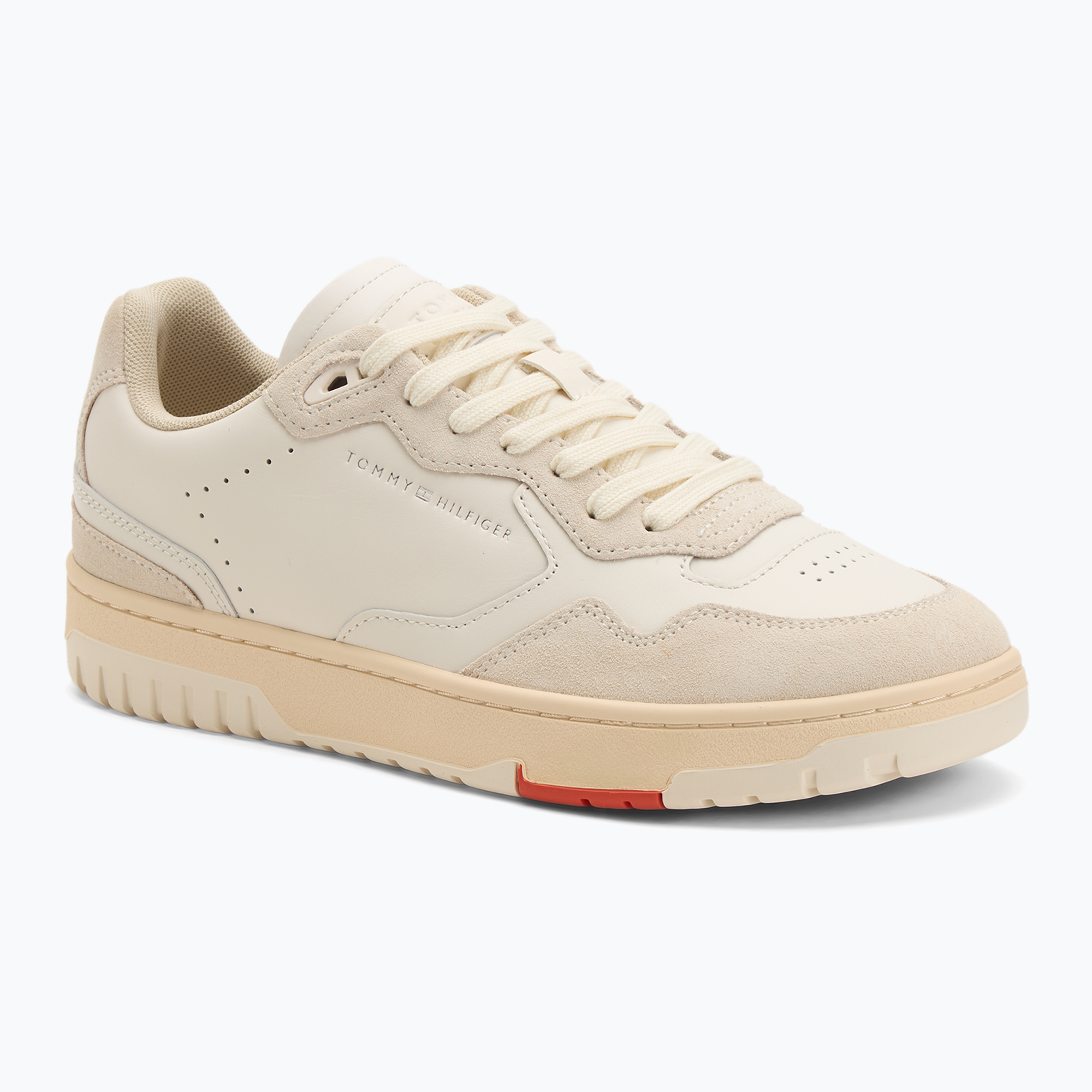 Buty męskie Tommy Hilfiger Basket Better Mix Lth ivory petal 