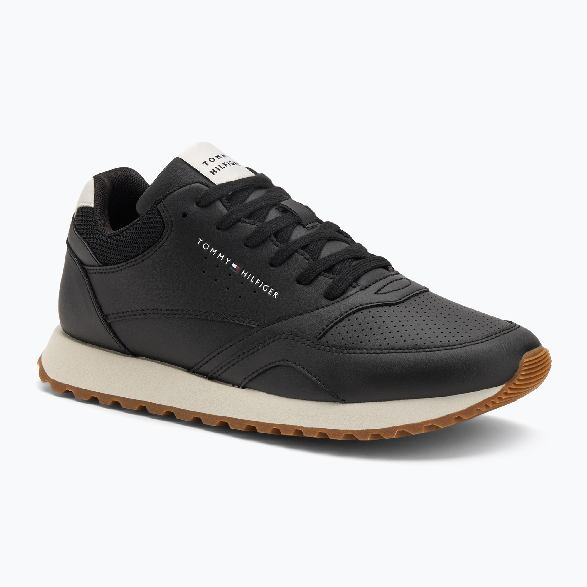 Buty męskie Tommy Hilfiger New Runner Eva Lth Ess black 