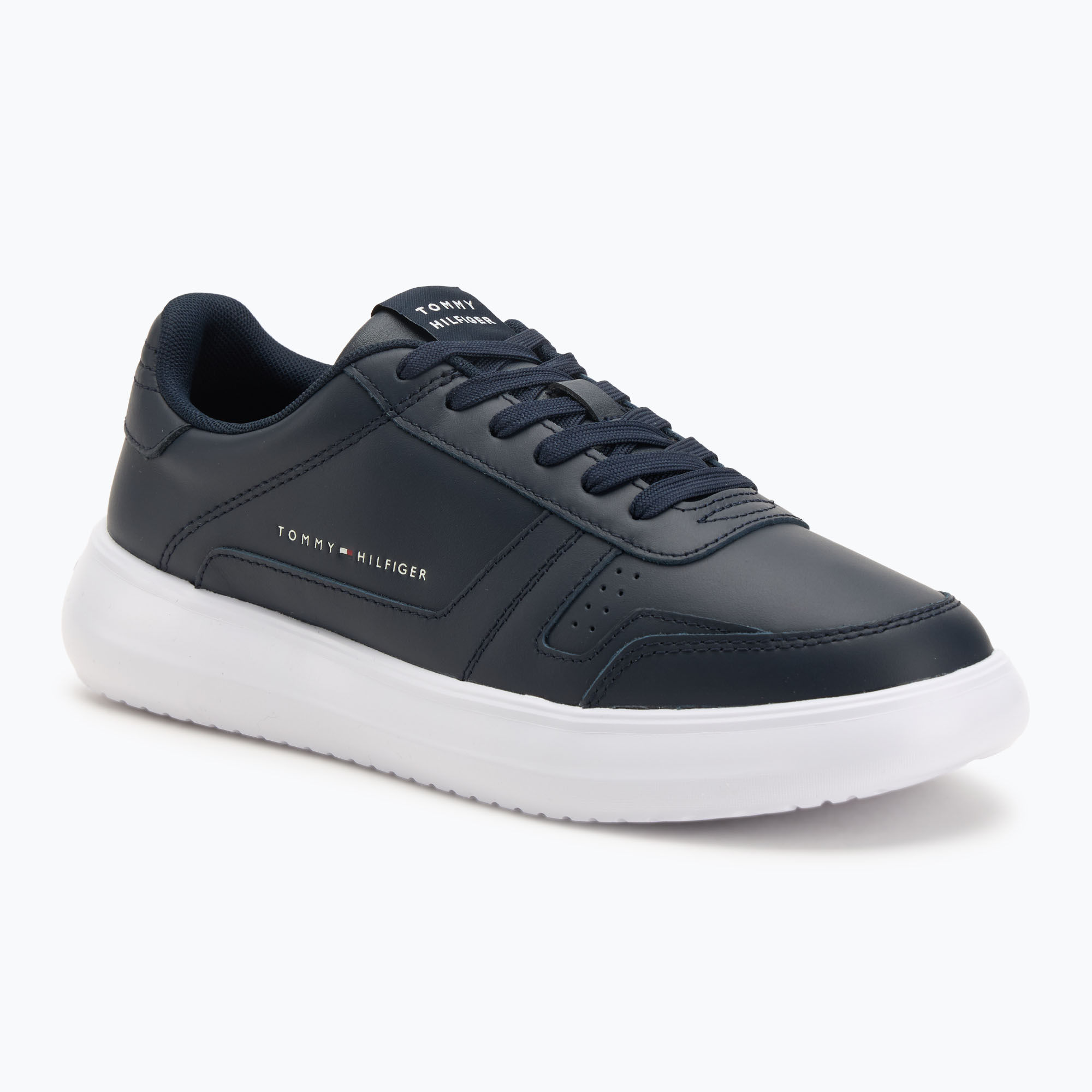 Buty męskie Tommy Hilfiger Modern Lightcup Lth desert sky 