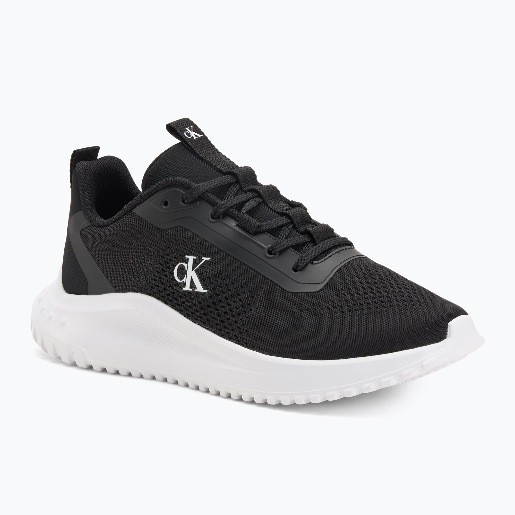 Buty damskie Calvin Klein YW0YW01992 Eva Runner Drawstring Mix MG black/bright white 