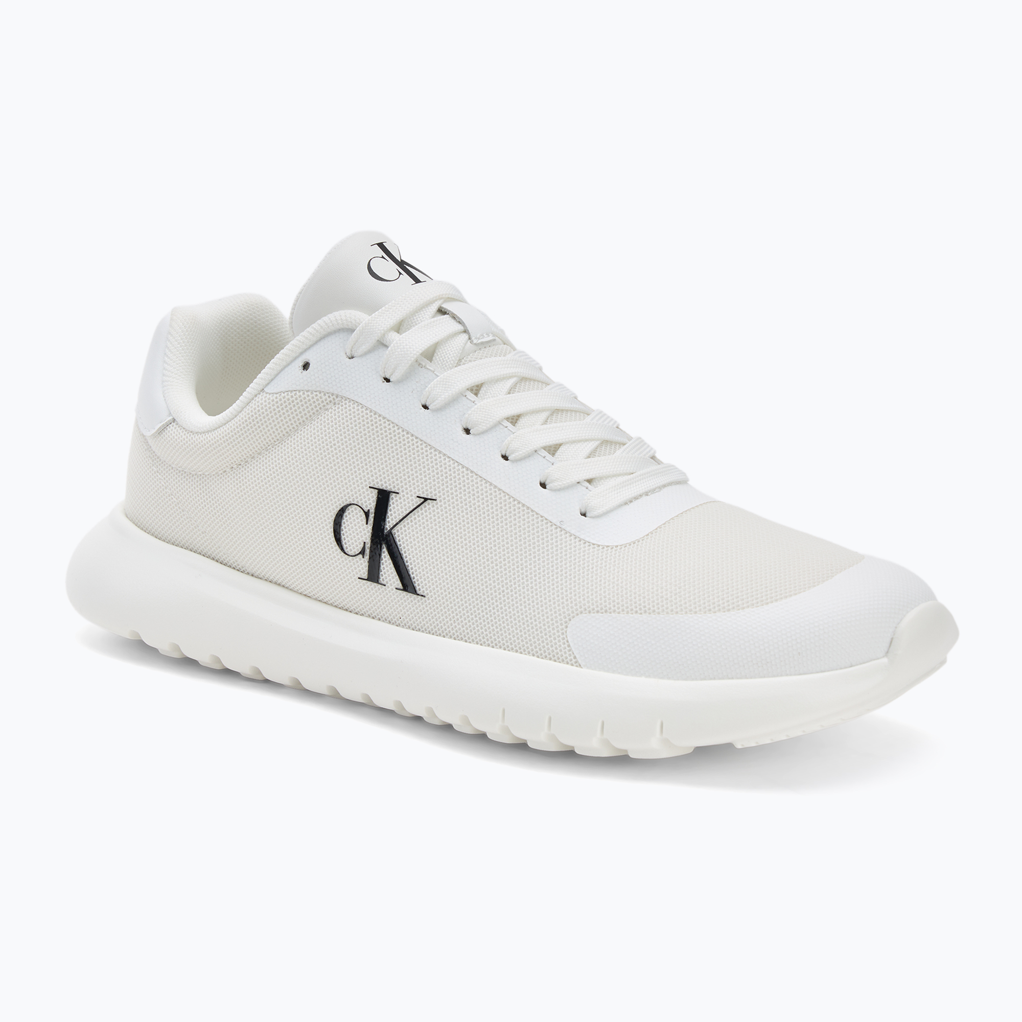 Buty damskie Calvin Klein YW0YW01750 3 Eva Runner Mesh MG bright white/black 