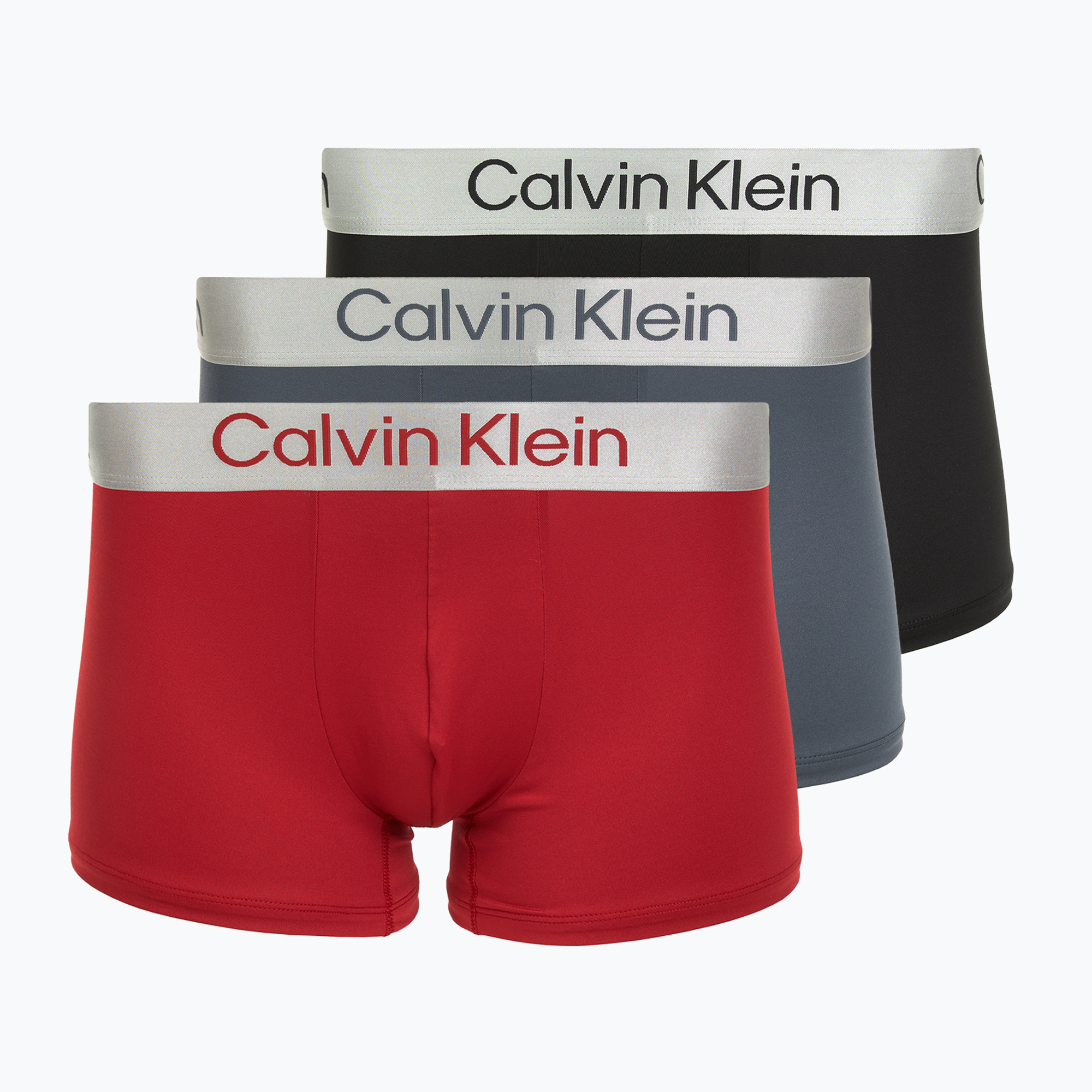 Bokserki Calvin Klein LV00NB4269 Trunk 3 pary black/adrenaline rush/white/black 