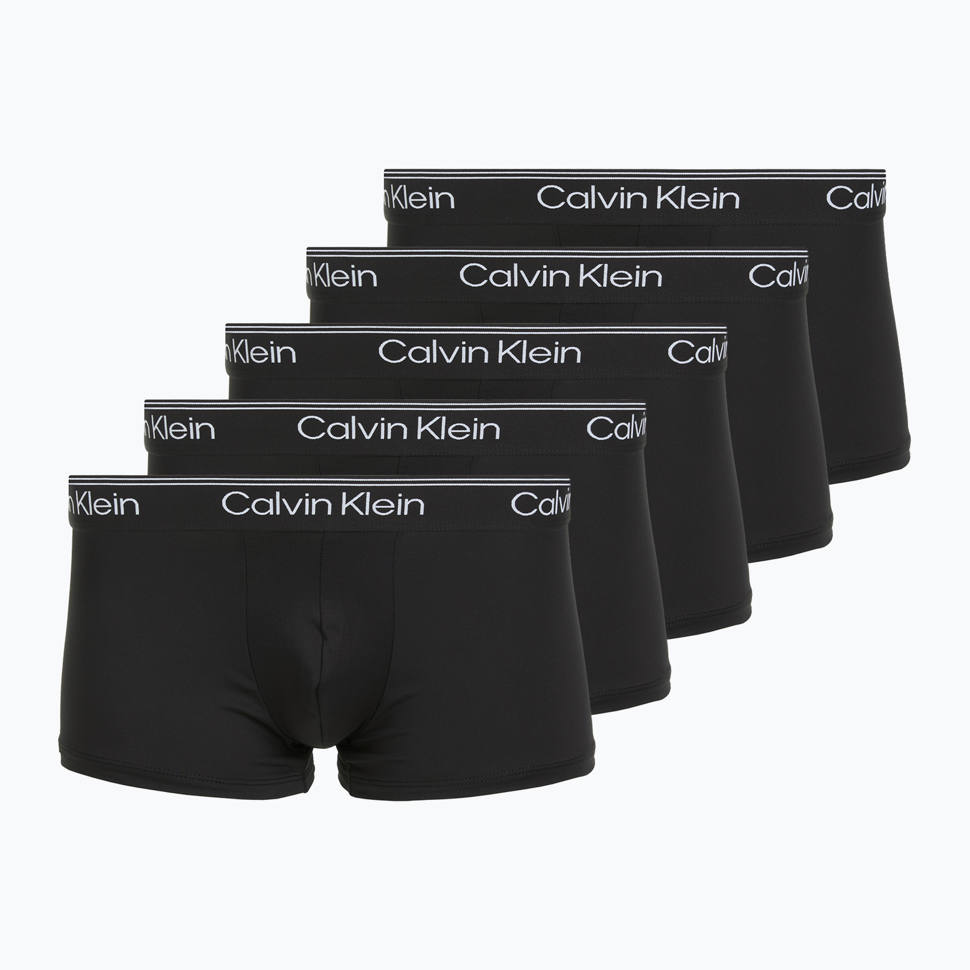 Bokserki Calvin Klein LV00NB4412 Low Rise Trunk 5 pary black