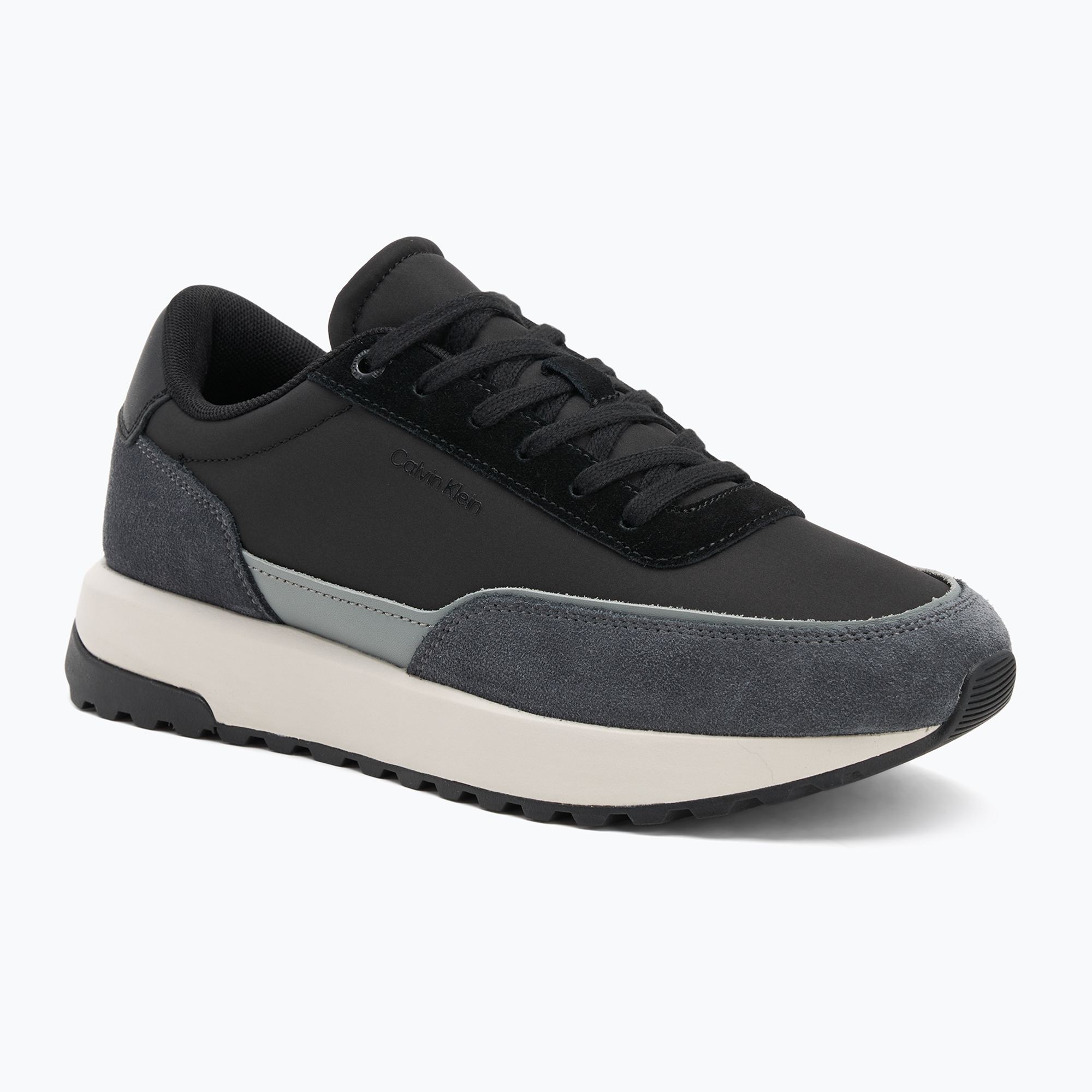 Buty męskie Calvin Klein HM0HM01714 Low Top Lace Up Repreve Mix magnet/black/granite road 