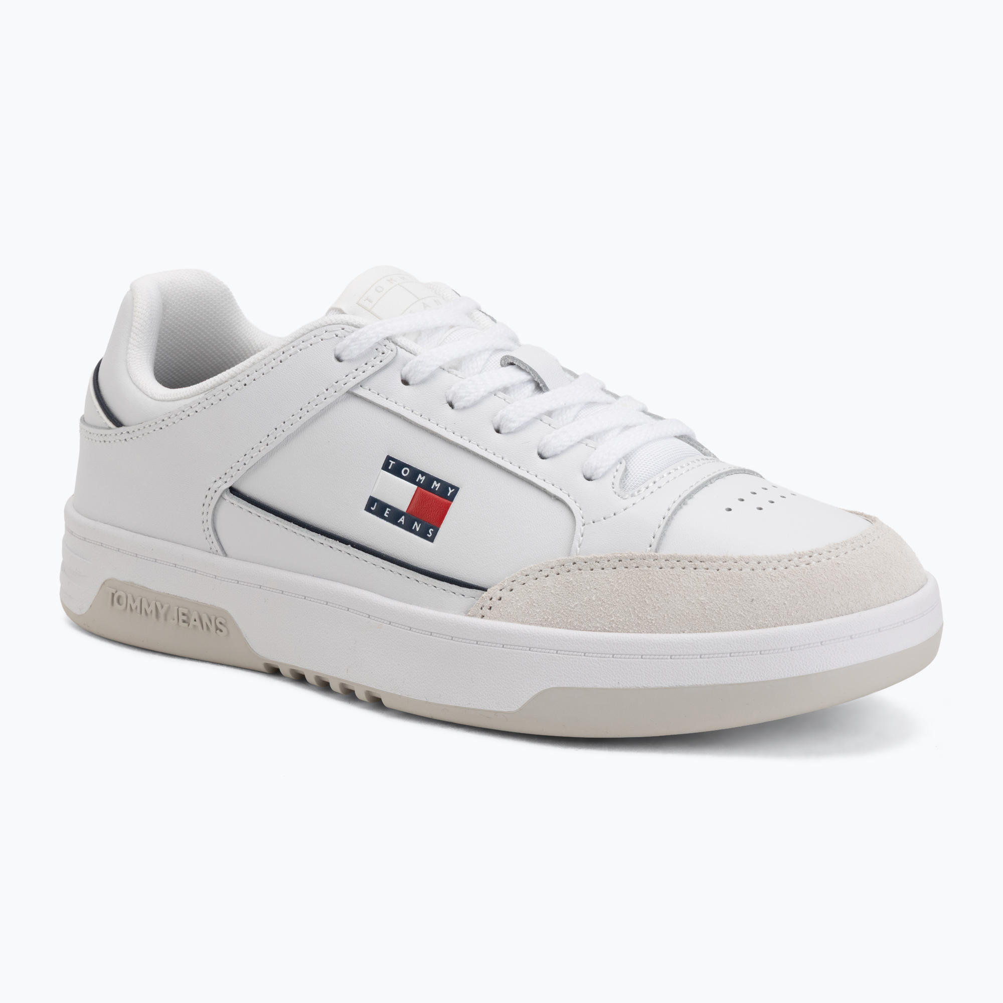 Buty męskie Tommy Jeans Cupsole Leather white 