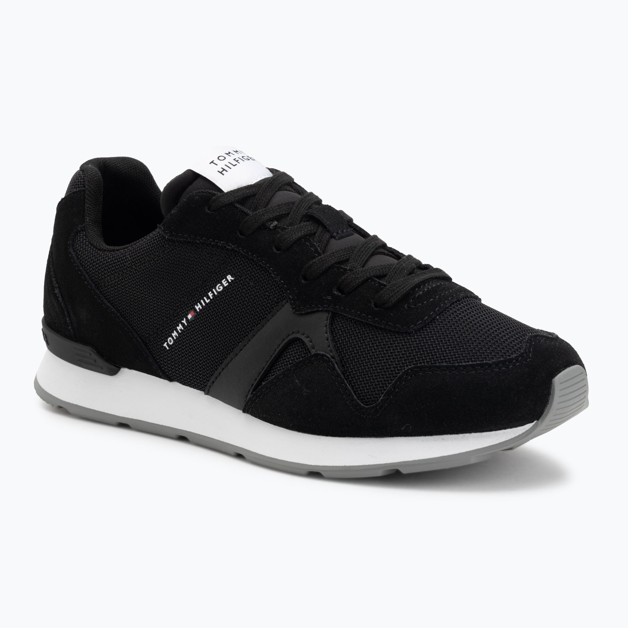 Buty męskie Tommy Hilfiger Runner Icon Mix black 