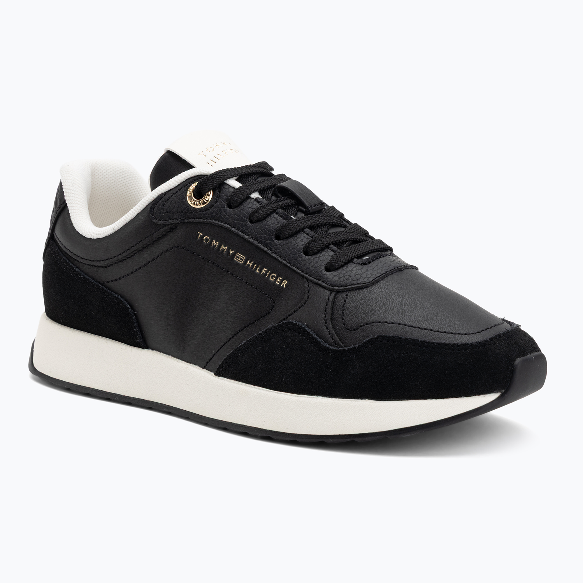 Buty damskie Tommy Hilfiger Monogram Runner black 