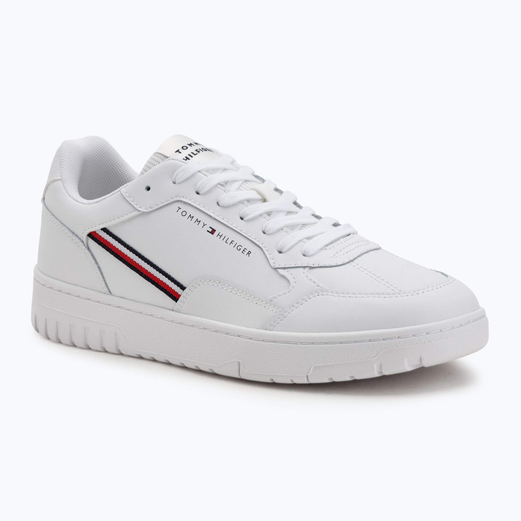 Buty męskie Tommy Hilfiger Basket Core Stripes white