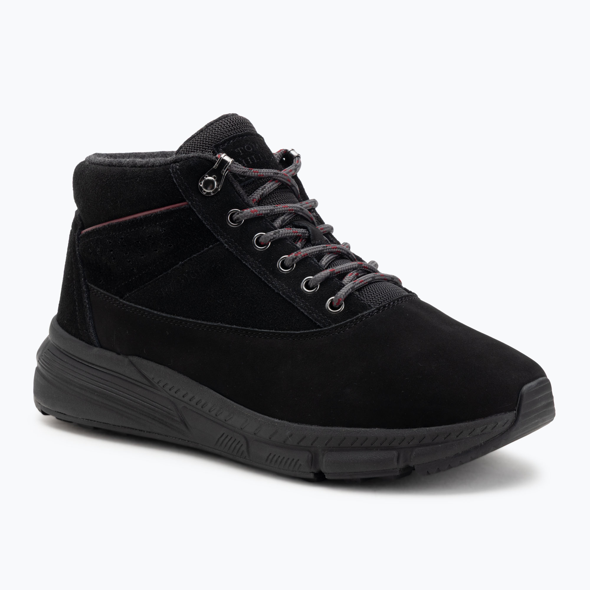 Trampki męskie Tommy Hilfiger W Nbk Sde Hybrid BDS black 