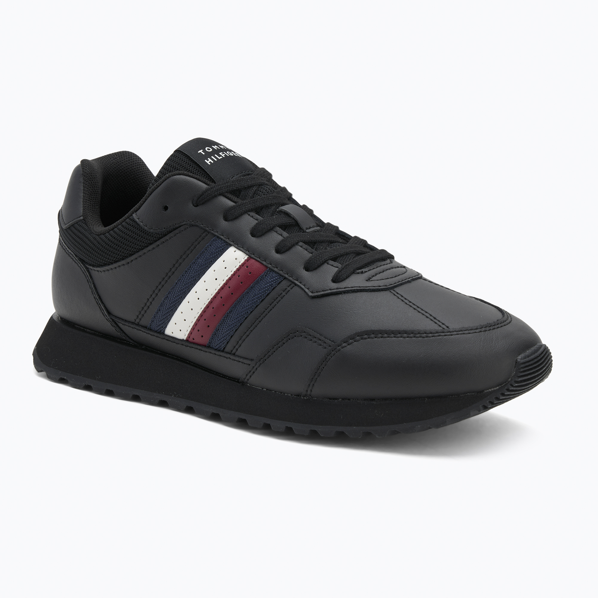 Buty męskie Tommy Hilfiger New Runner Eva Lth Stripes black 