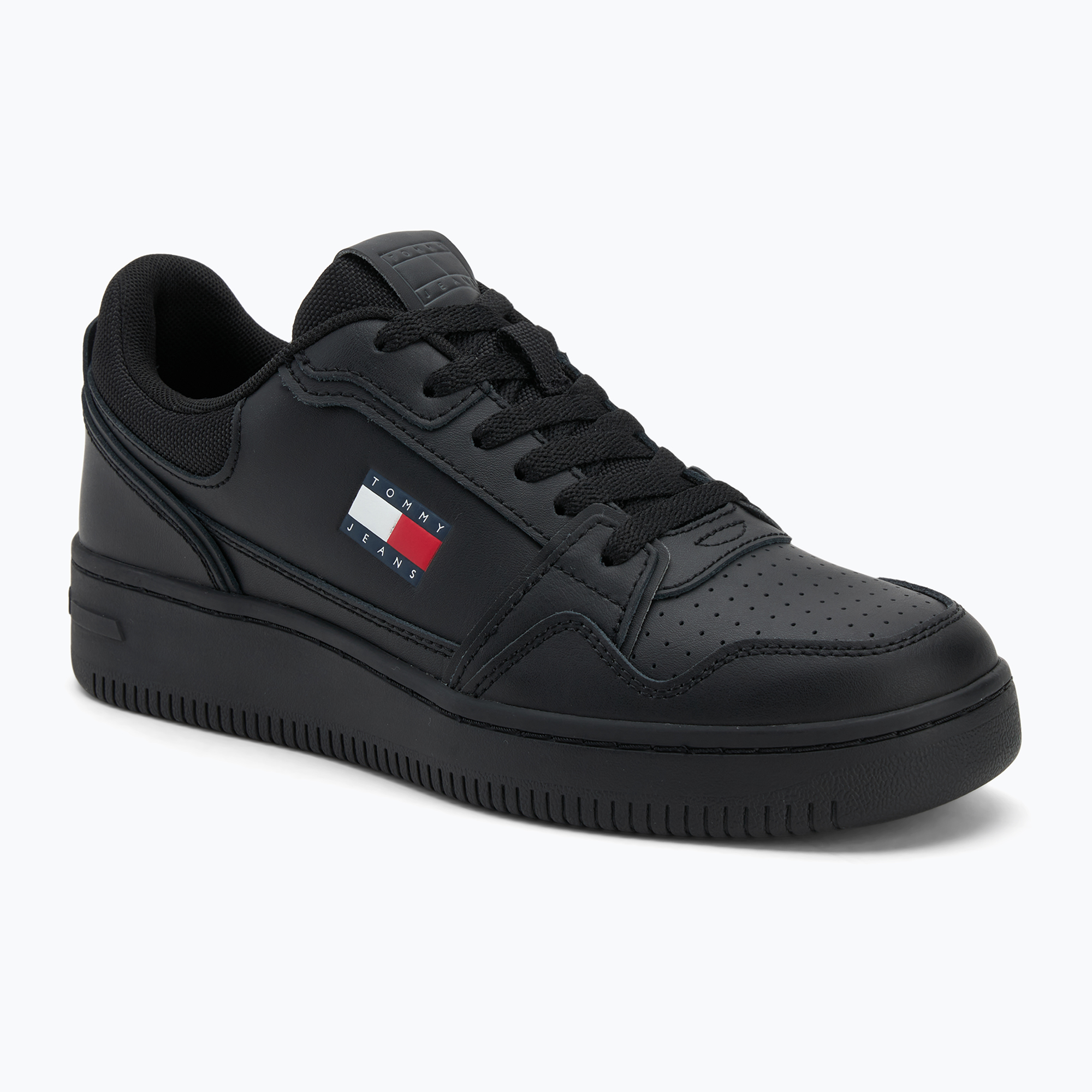 Buty męskie Tommy Jeans Retro Basket black 