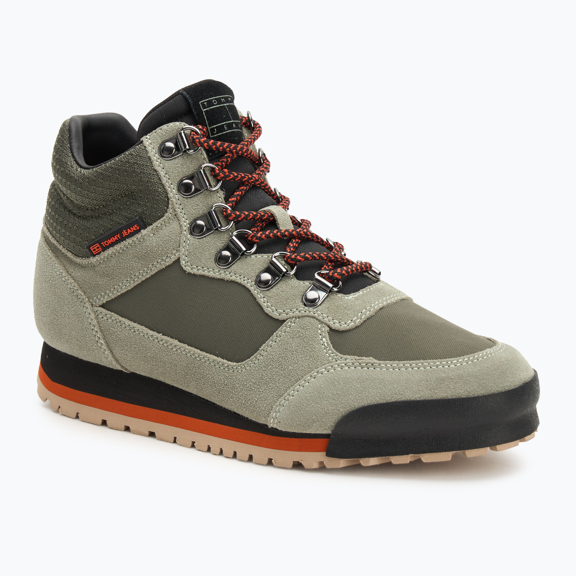 Buty męskie Tommy Jeans Outsole Low utility sage 