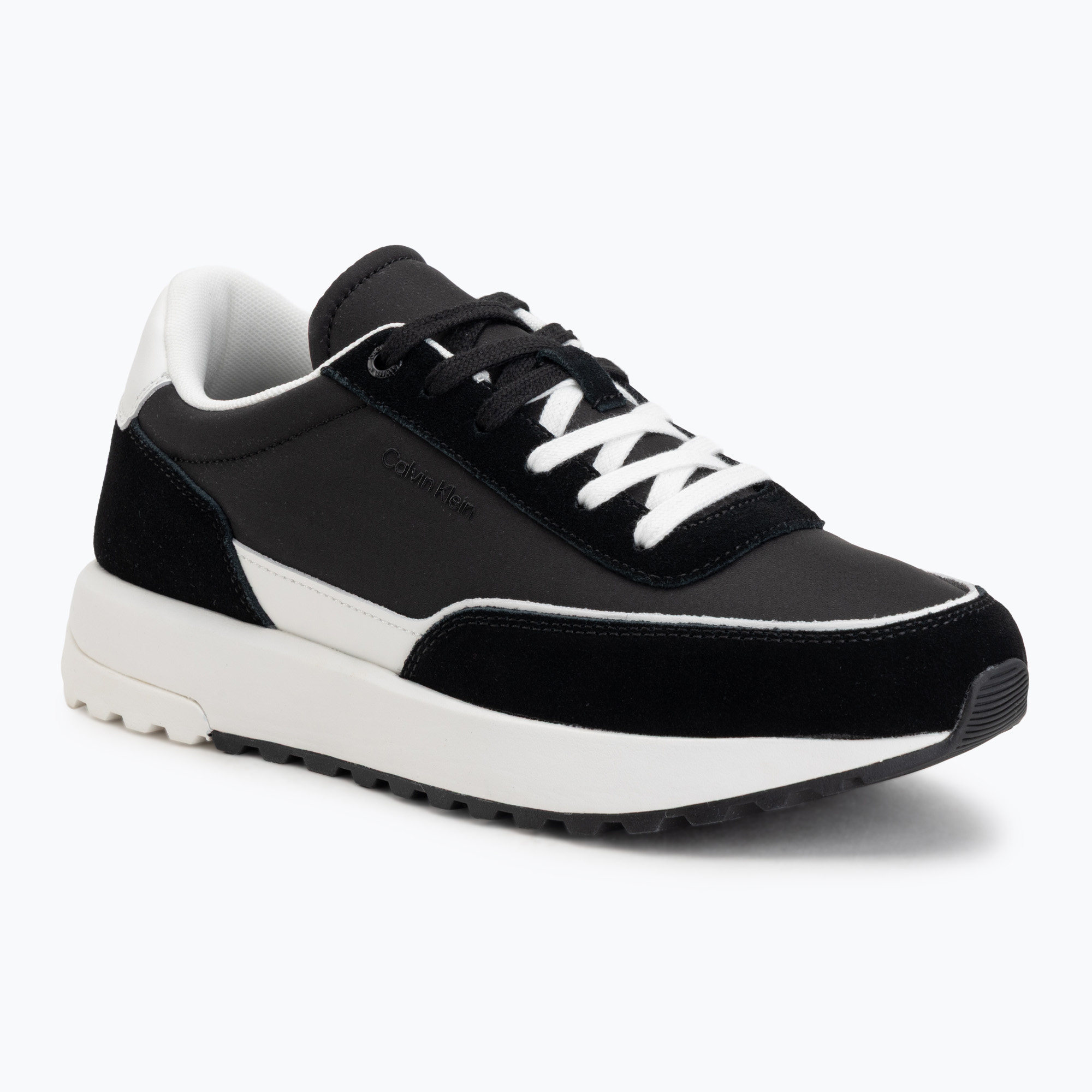 Мъжки обувки Calvin Klein HM0HM02144 City Runner Laceup Nylon Mix black/bright white