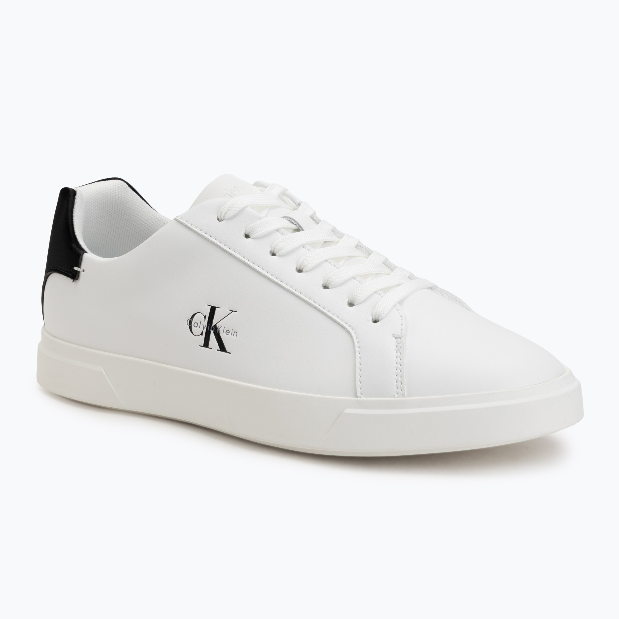 Buty damskie Calvin Klein HW0HW03146 Low Pro Cups Leather bright white/black 
