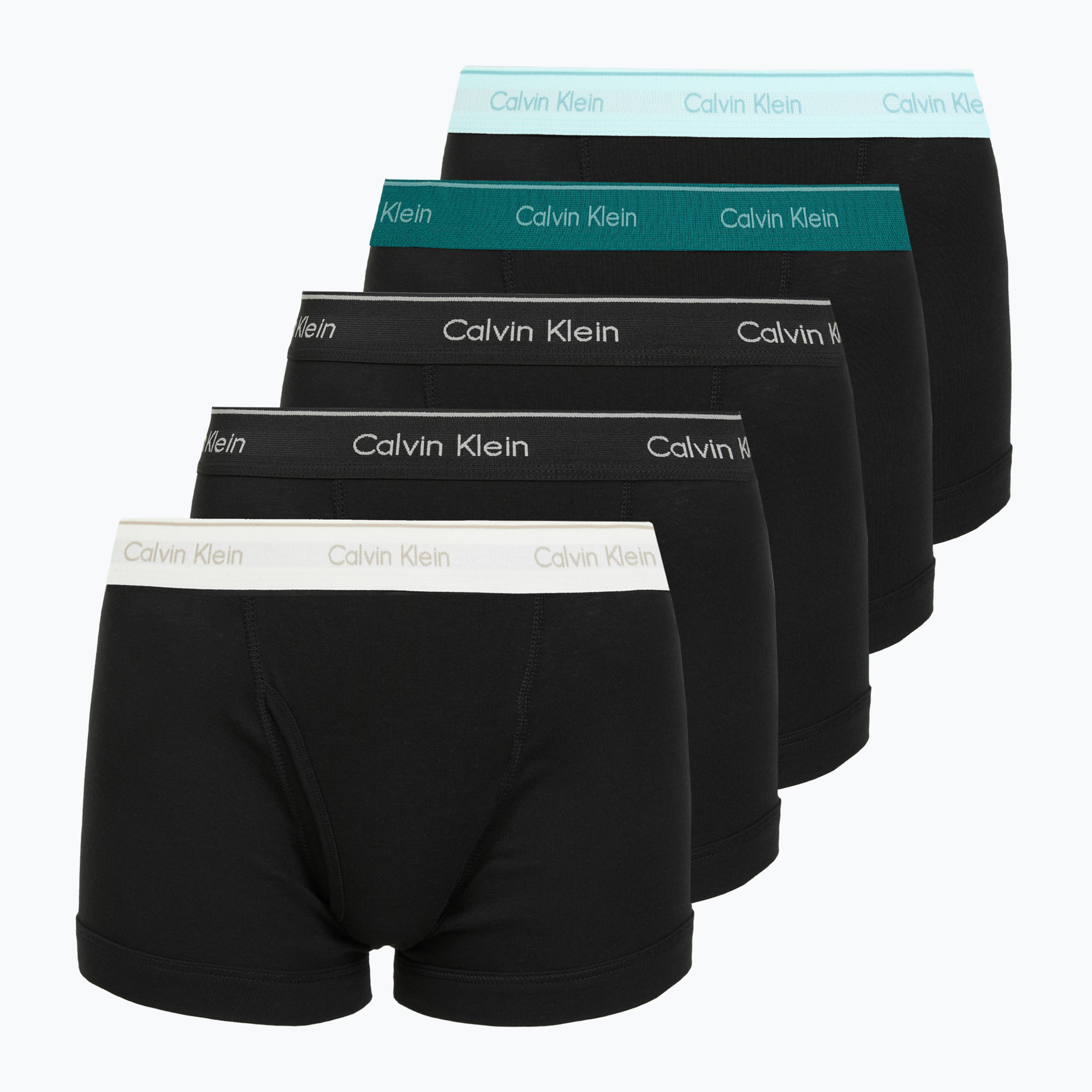 Боксерки Calvin Klein LV00NB1897 Trunk 5 чифта black bodies w/black/niagara falls