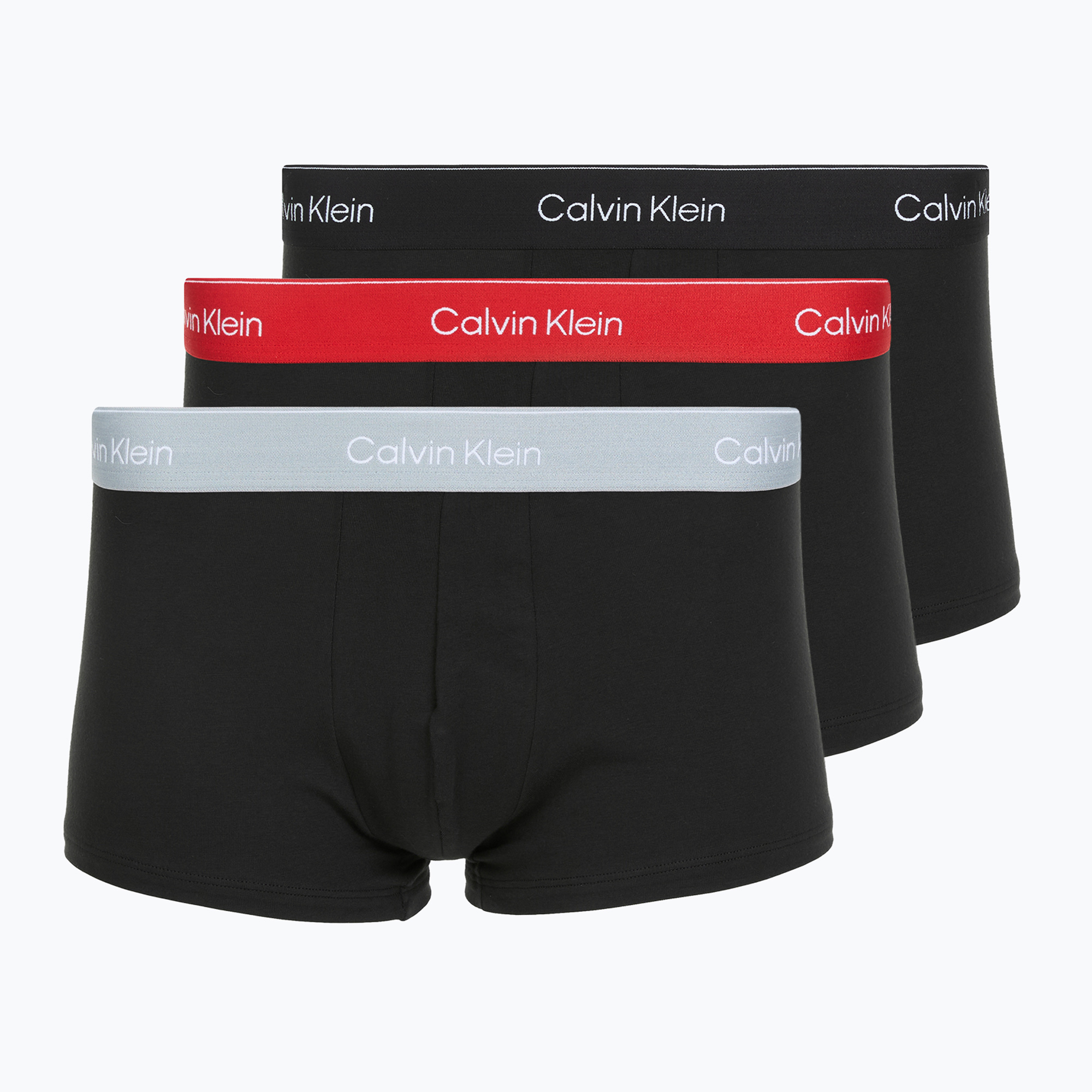 Bokserki Calvin Klein LV00NB4389 Low Rise Trunk 3 pary black/adrenaline rush/white/black 