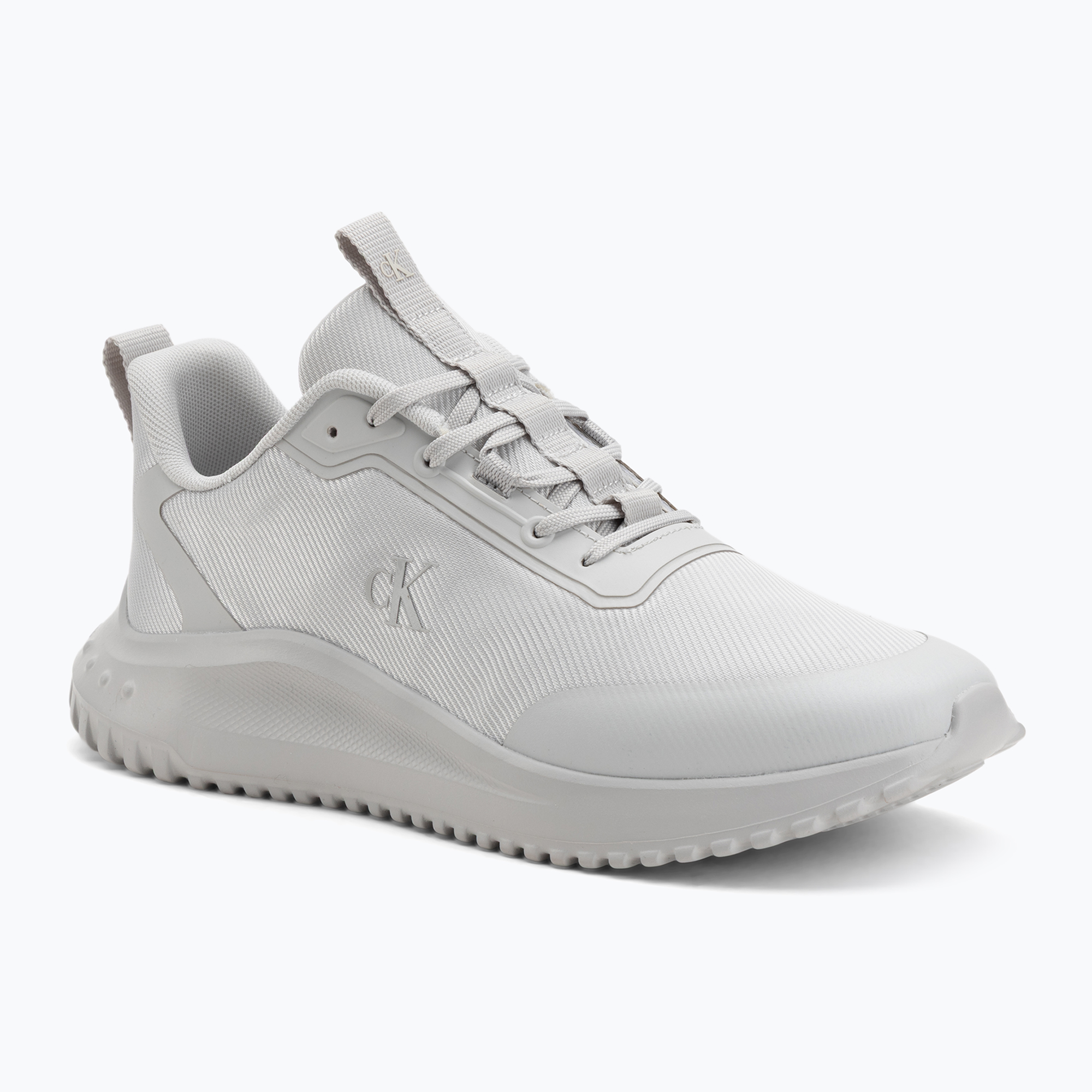 Buty męskie Calvin Klein YM0YM01442 Eva Runner Lace Up Mat Mix 0GJ oyster mushroom 