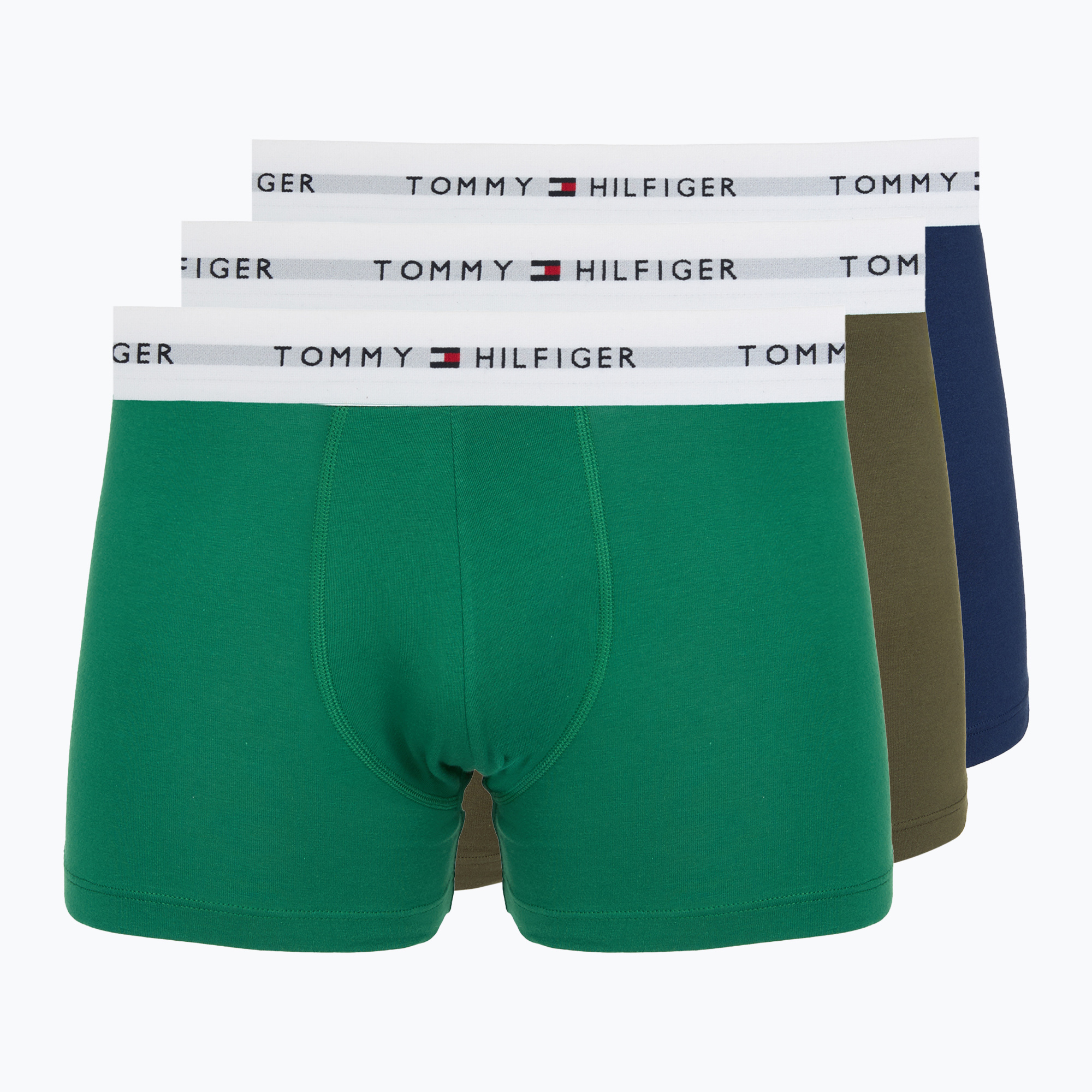 Мъжки боксерки Tommy Hilfiger Trunk 3 pairs army green/prp nvy/nov grn