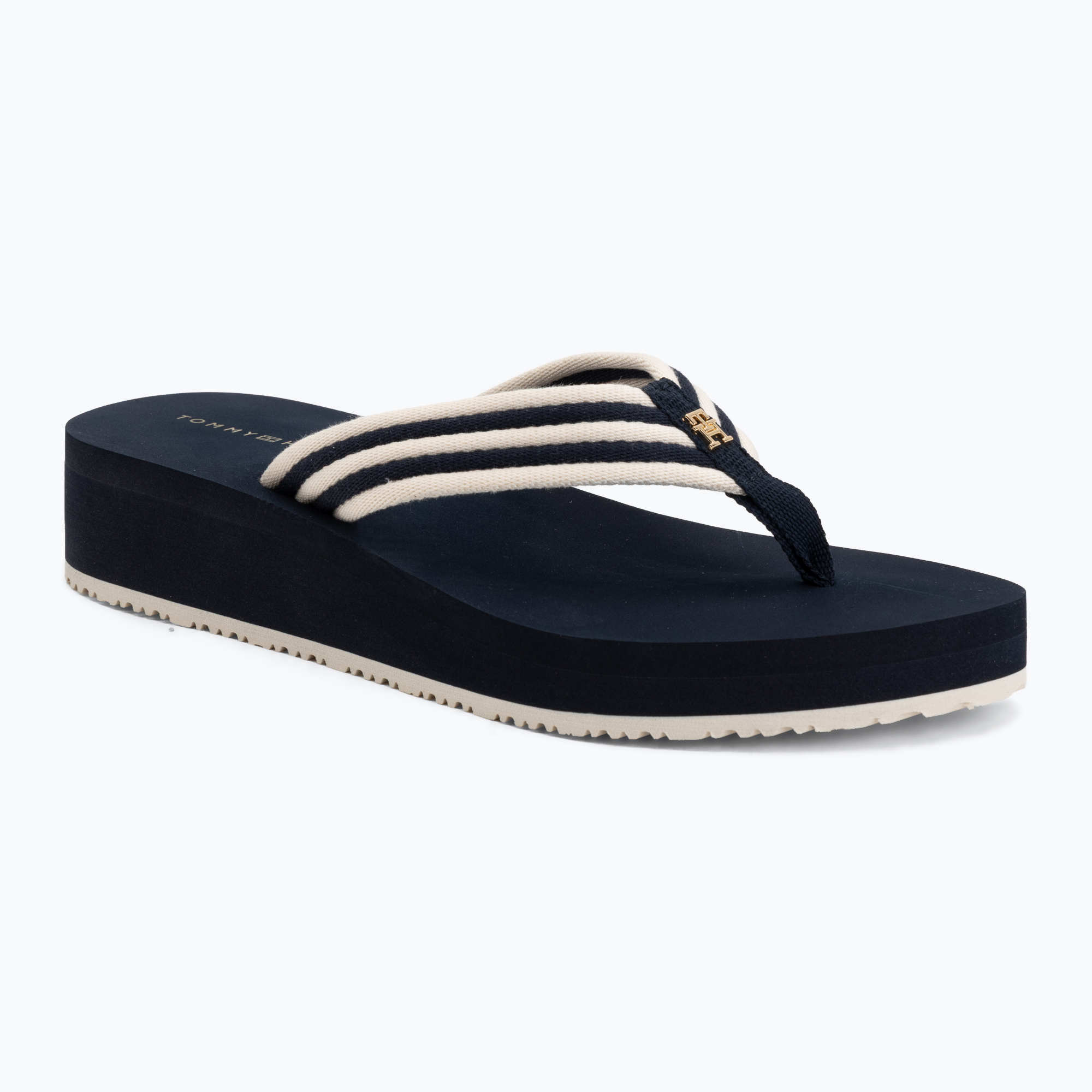 Дамски джапанки Tommy Hilfiger Stripe Summer space blue