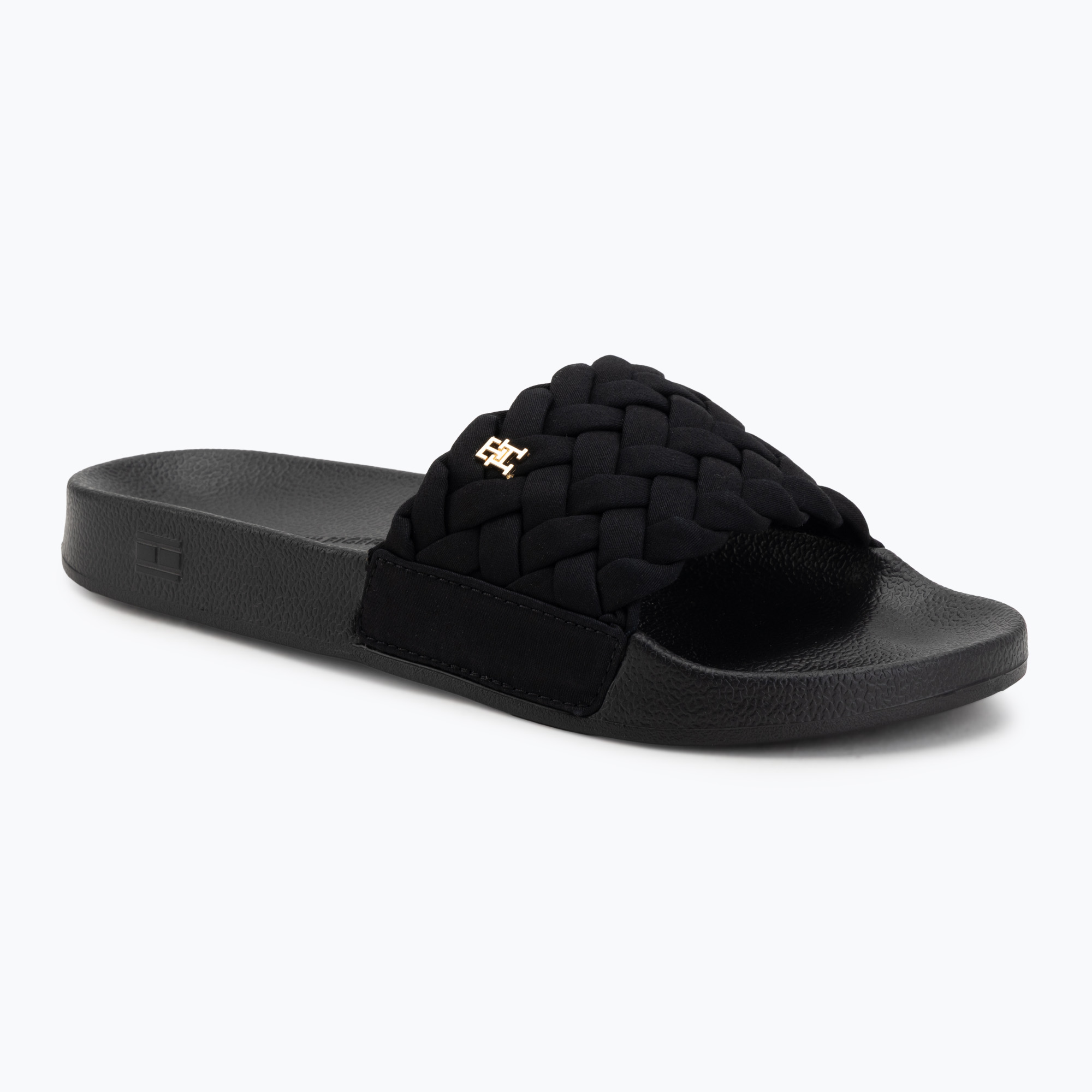 Дамски чехли Tommy Hilfiger Braided Pool black