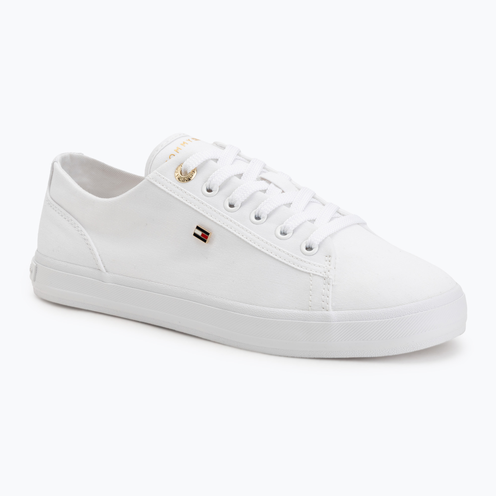Trampki damskie Tommy Hilfiger Foxing Sneaker Canvas white