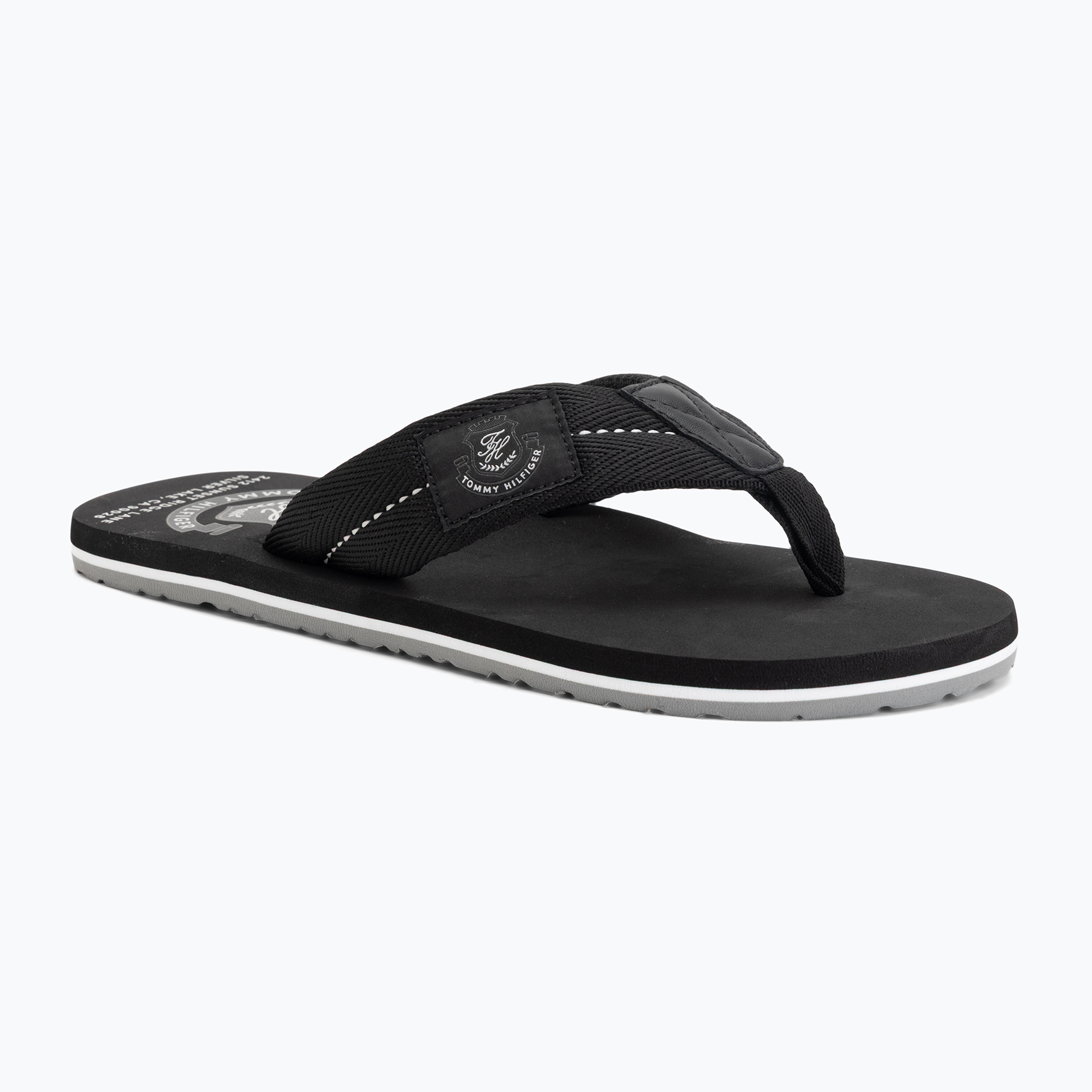 Мъжки джапанки Tommy Hilfiger Patch Beach Sandal black