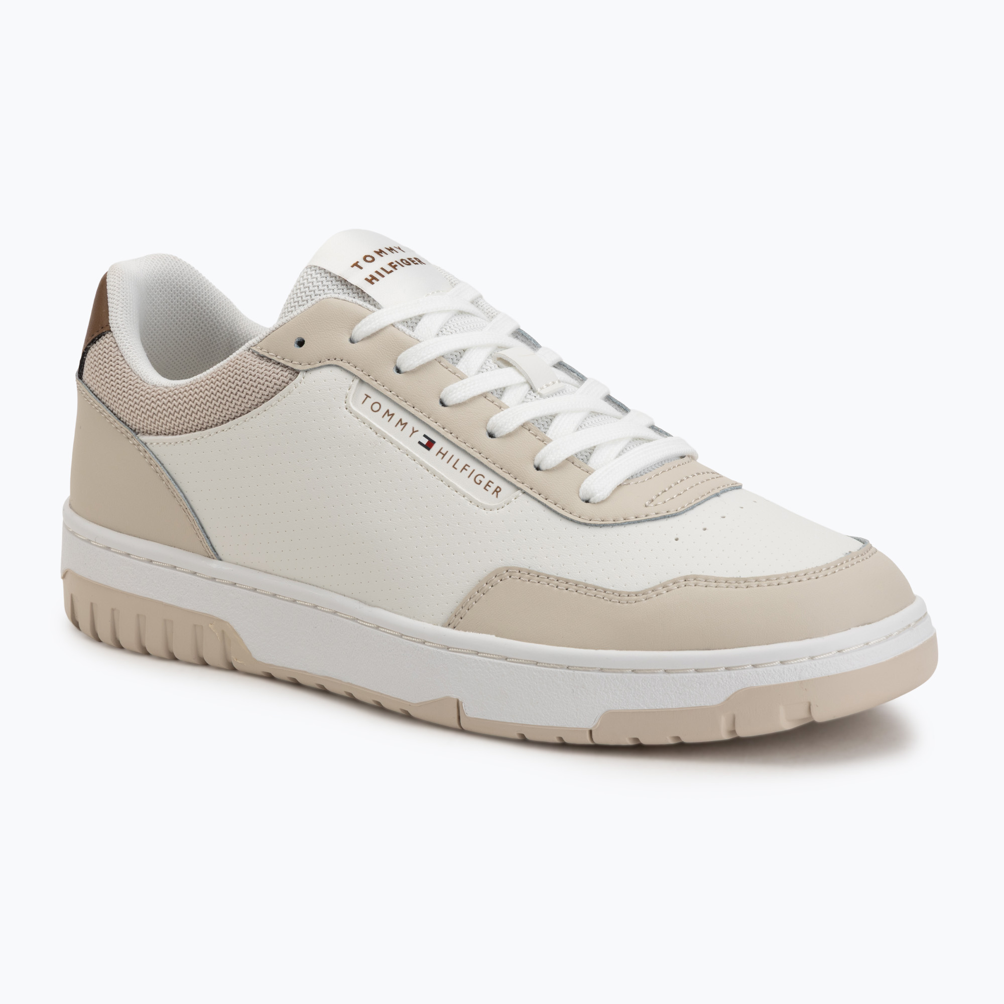 Buty męskie Tommy Hilfiger Basket Core Lite Leather classic beige 