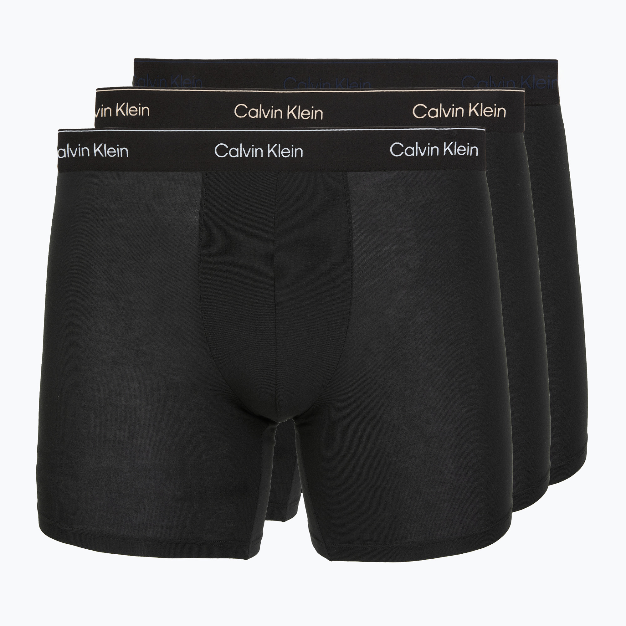 Боксерки Calvin Klein LV00NB4394 Brief 3 чифта black w/heavenly iris logo/black w