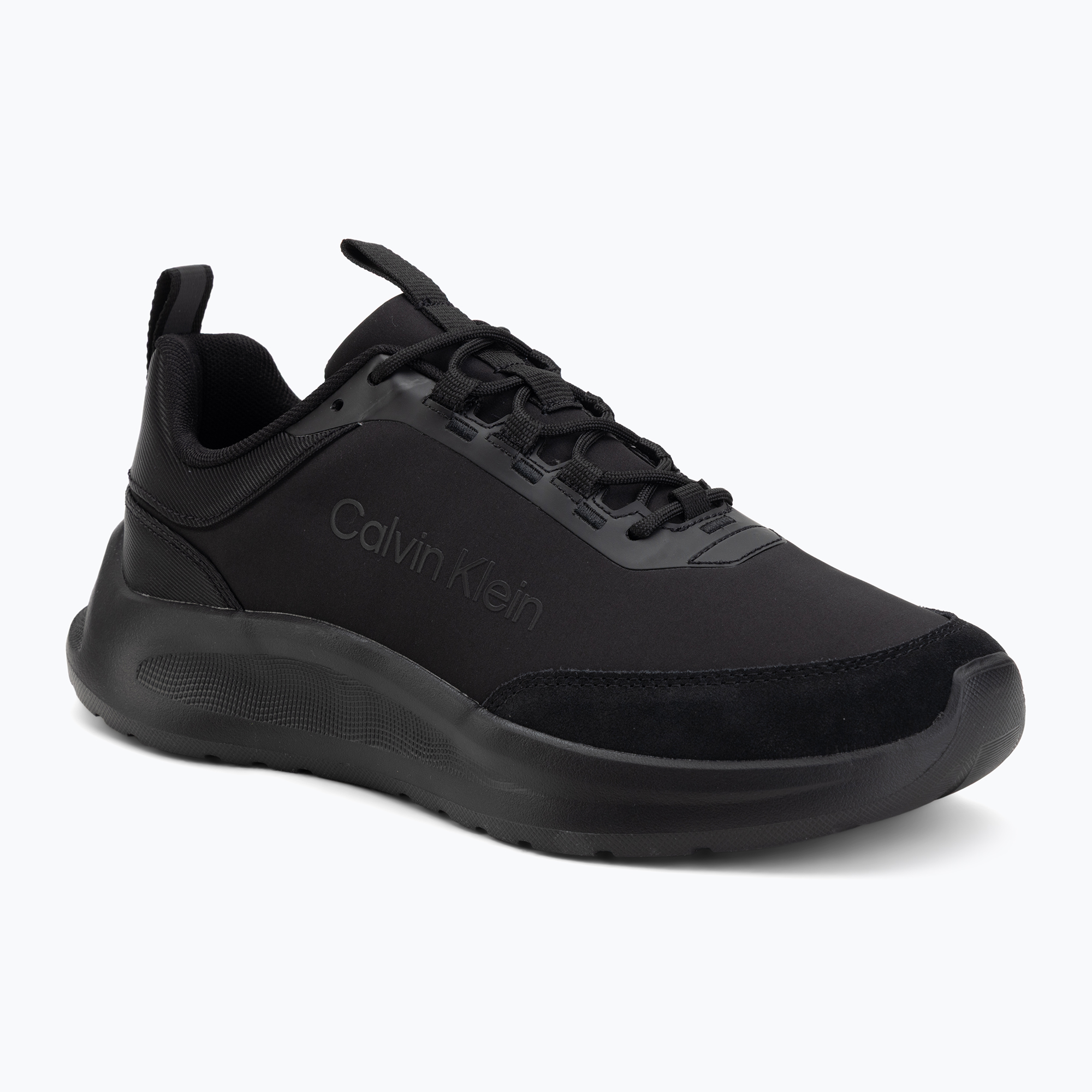 Мъжки обувки Calvin Klein HM0HM02342 Light Eva Runn Essential Laceup Nylon Suede triple black