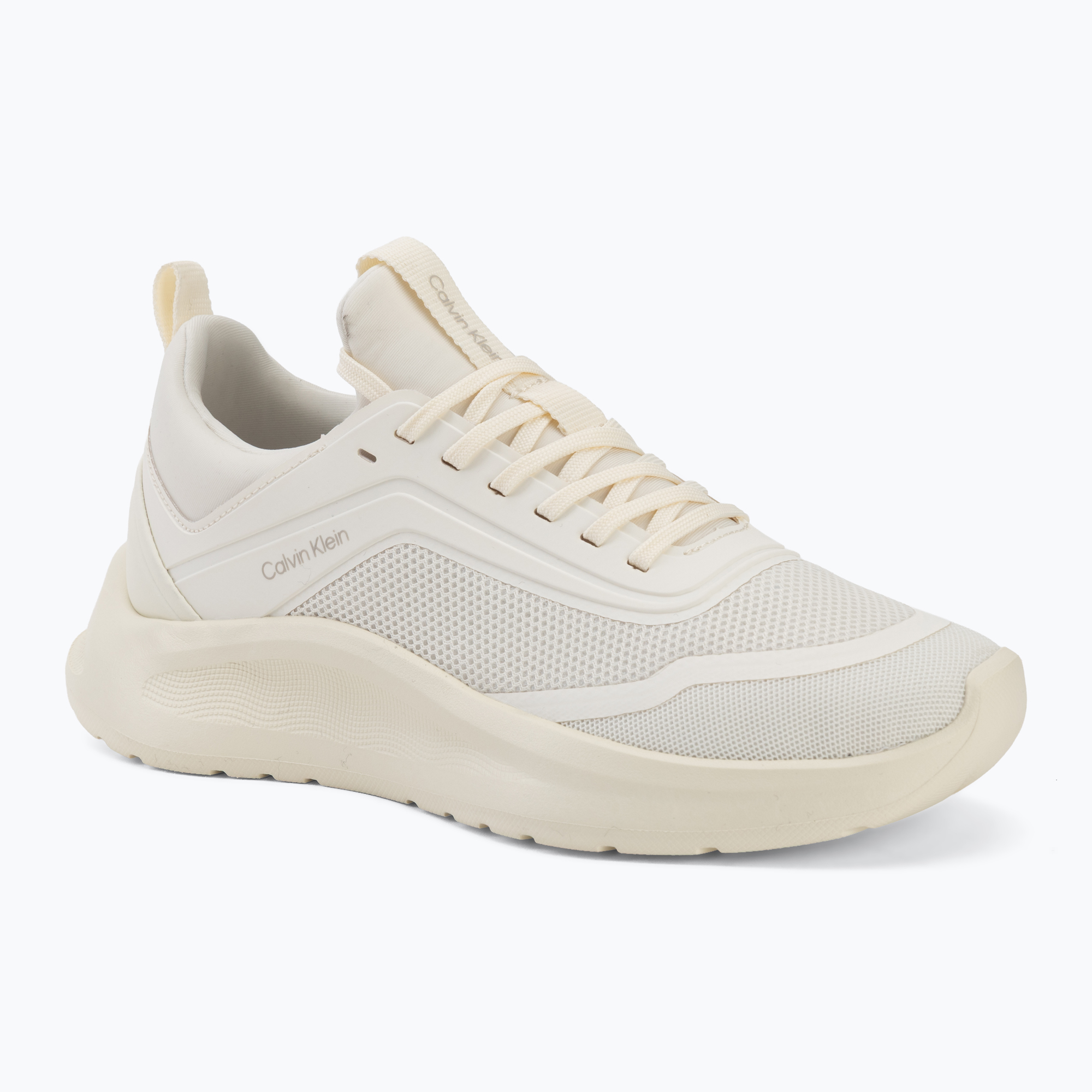 Buty damskie Calvin Klein HW0HW03023 Light Runner Sock Mesh Lycra tofu