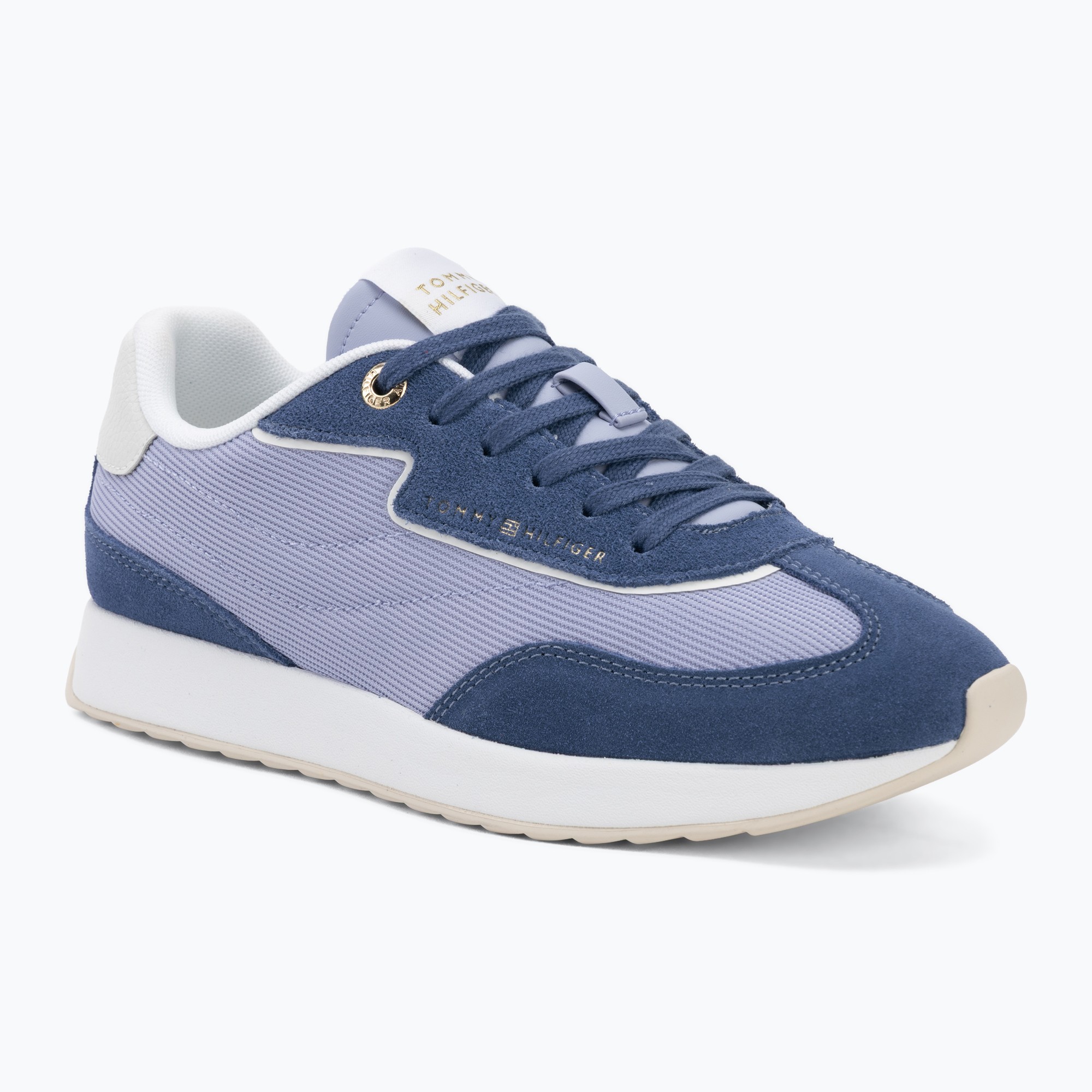 Buty damskie Tommy Hilfiger Retro Runner Mix stardust blue 