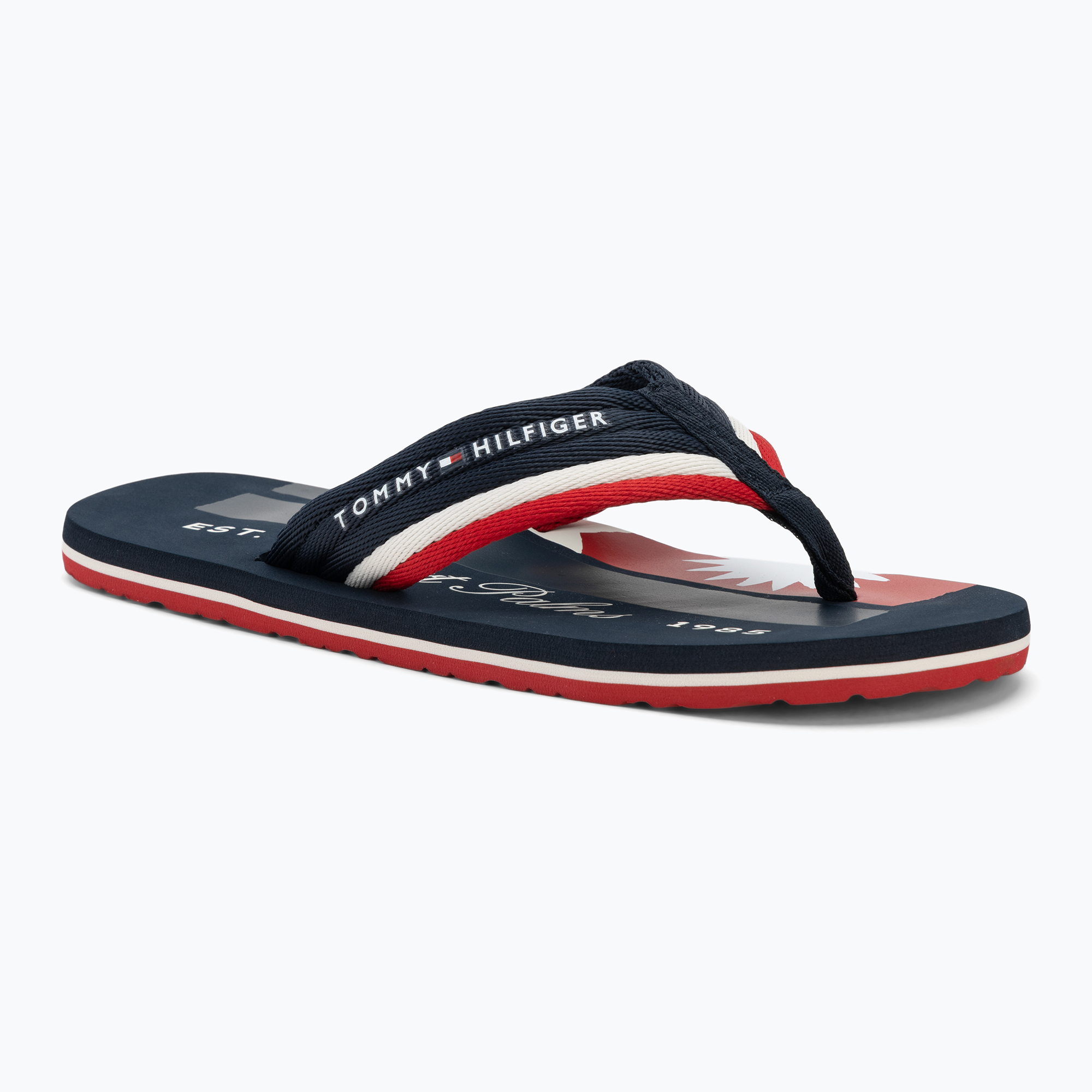 Japonki męskie Tommy Hilfiger Patch Print desert sky 
