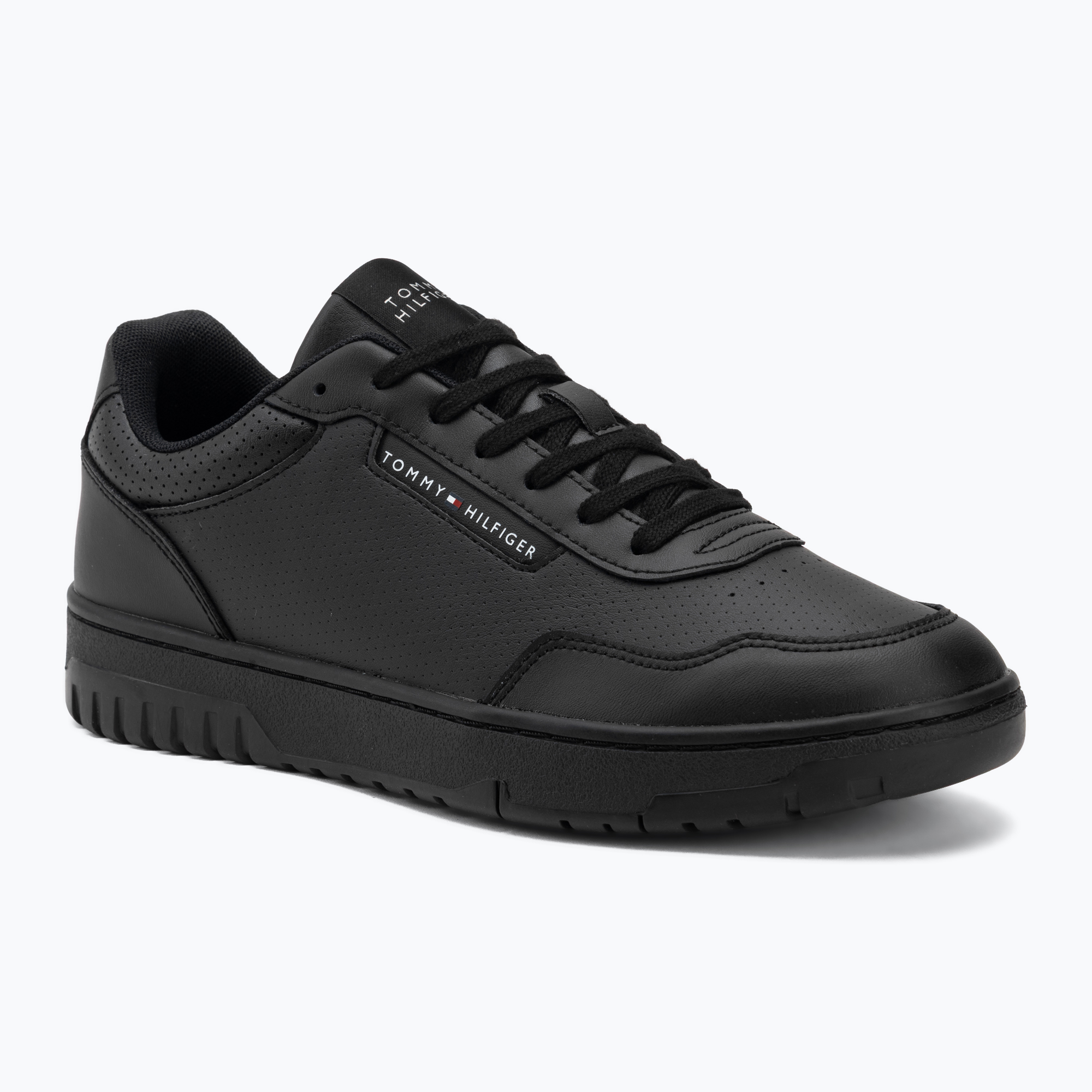 Buty męskie Tommy Hilfiger Basket Core Leather black