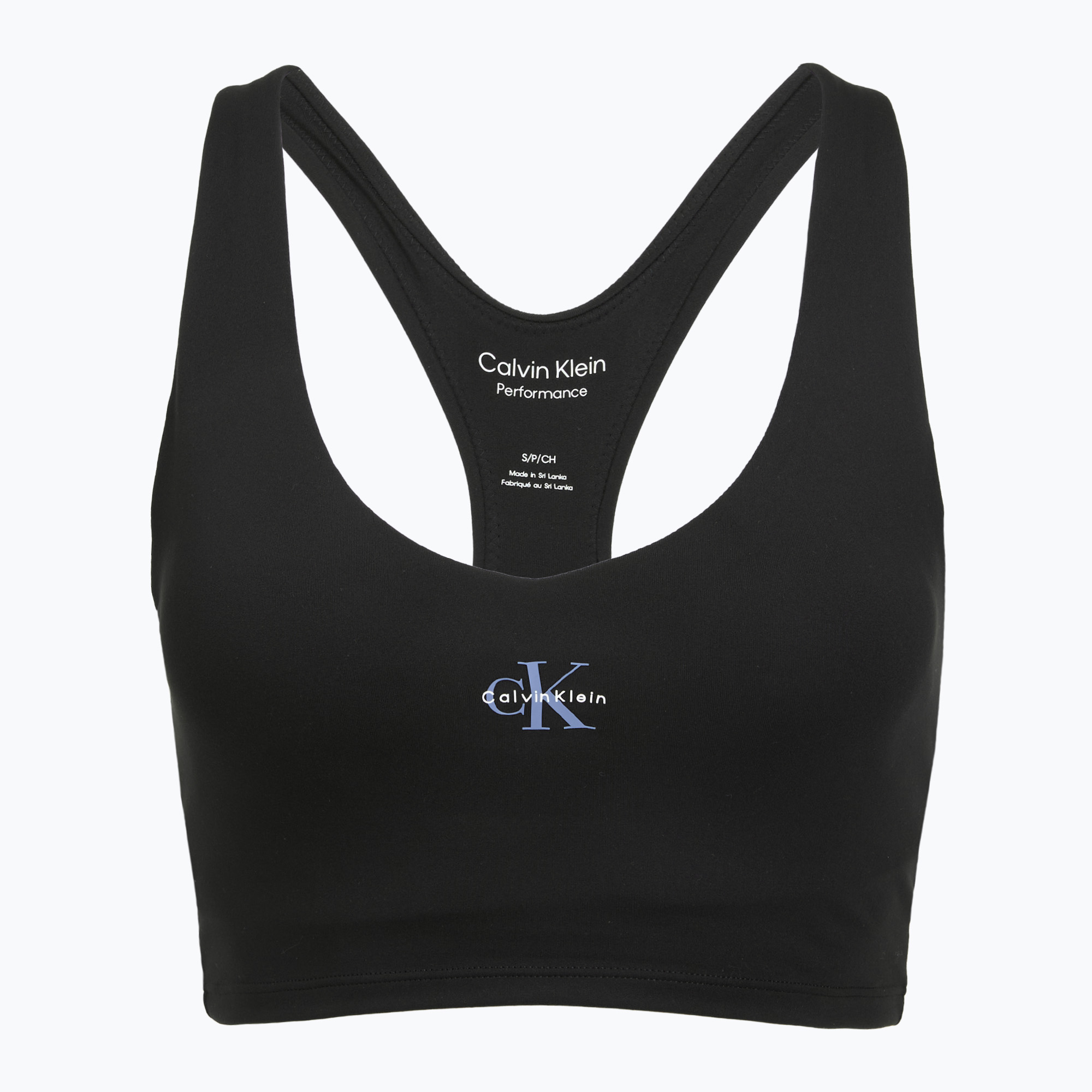 Сутиен Calvin Klein LVGWF6K101 Graphic Soft Sport Longline black