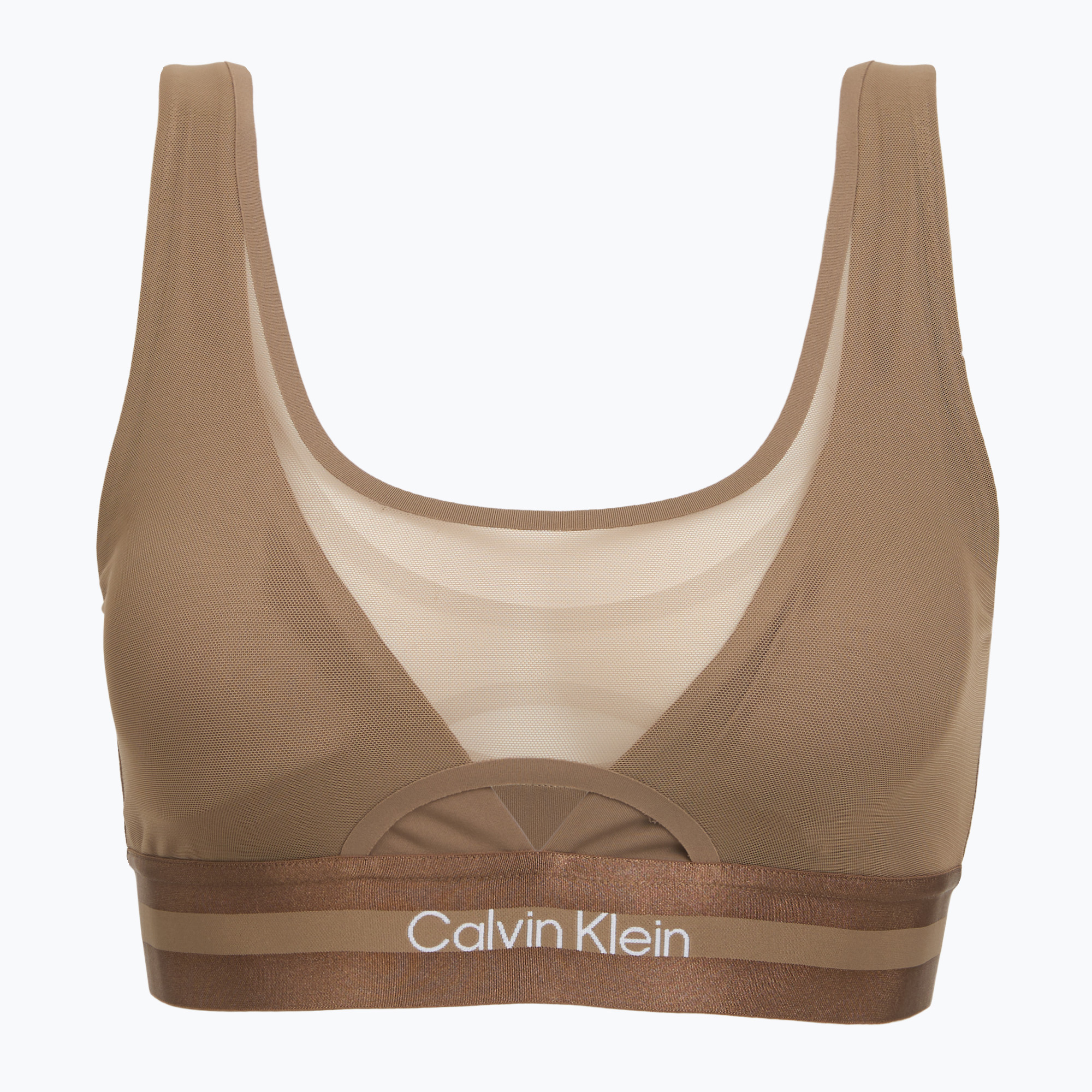 Сутиен Calvin Klein LVGWF6K106 Icon Shine Low Support shitake