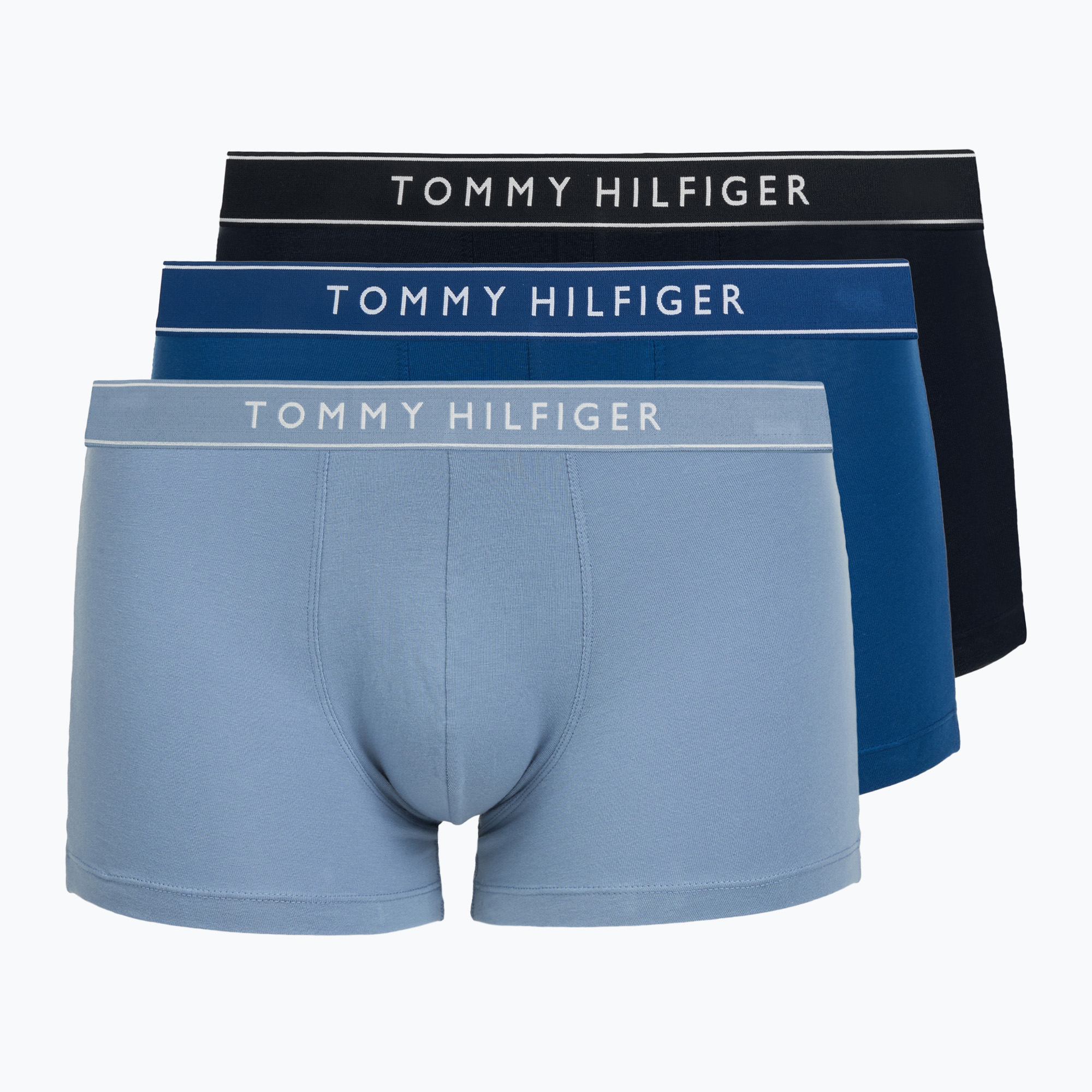 Pánské boxerky Tommy Hilfiger Trunk Dtm navy blue/opul blue/brisk blue