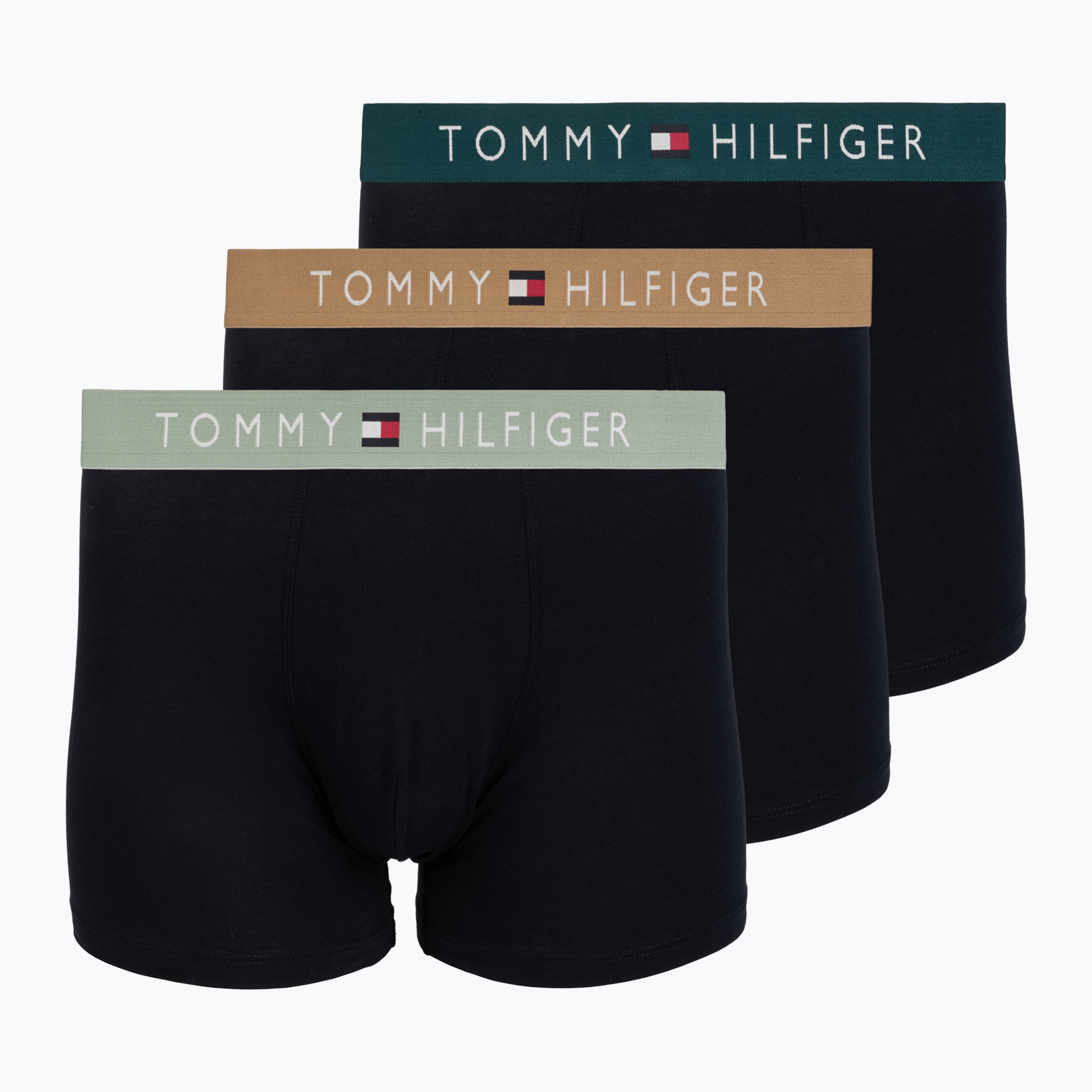 Мъжки боксерки Tommy Hilfiger Boxer Brief nb//saf canvas/mnty grey/deep spru