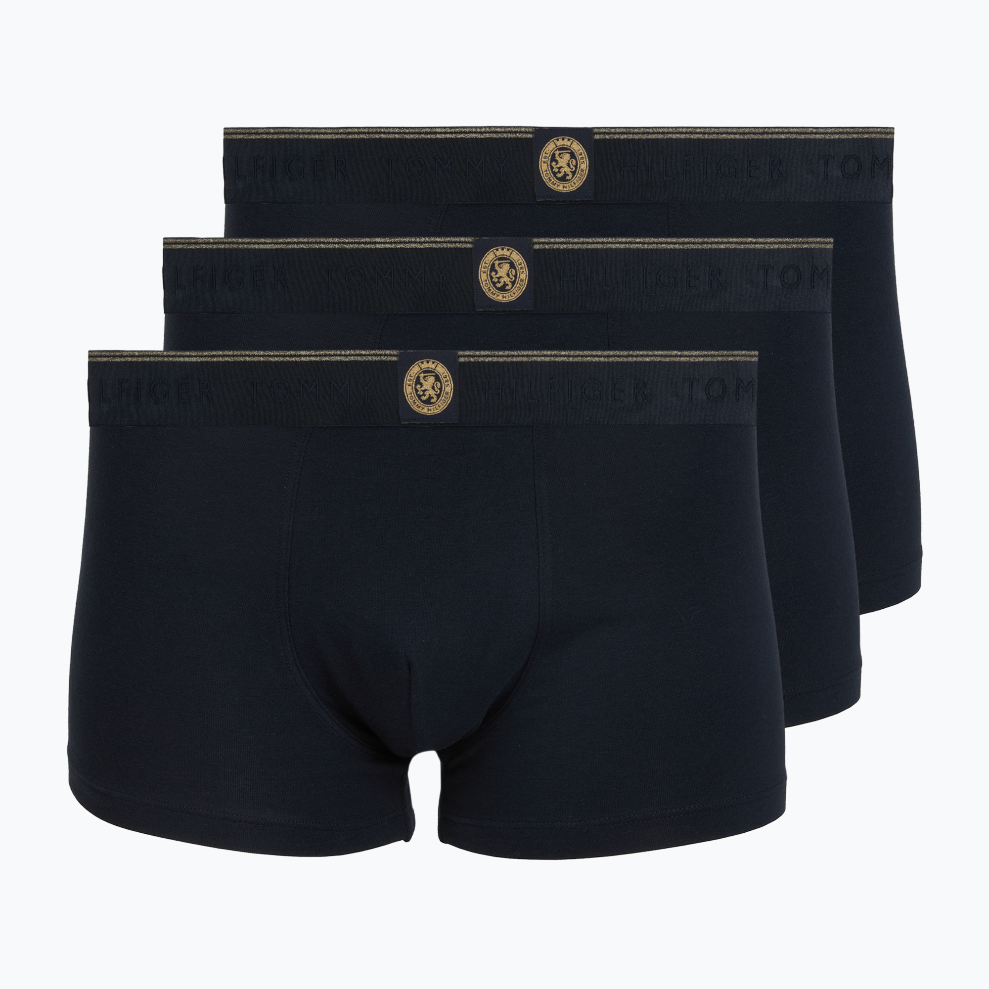 Мъжки боксерки Tommy Hilfiger Trunk 3 pack navy blue/navy blue/navy blue