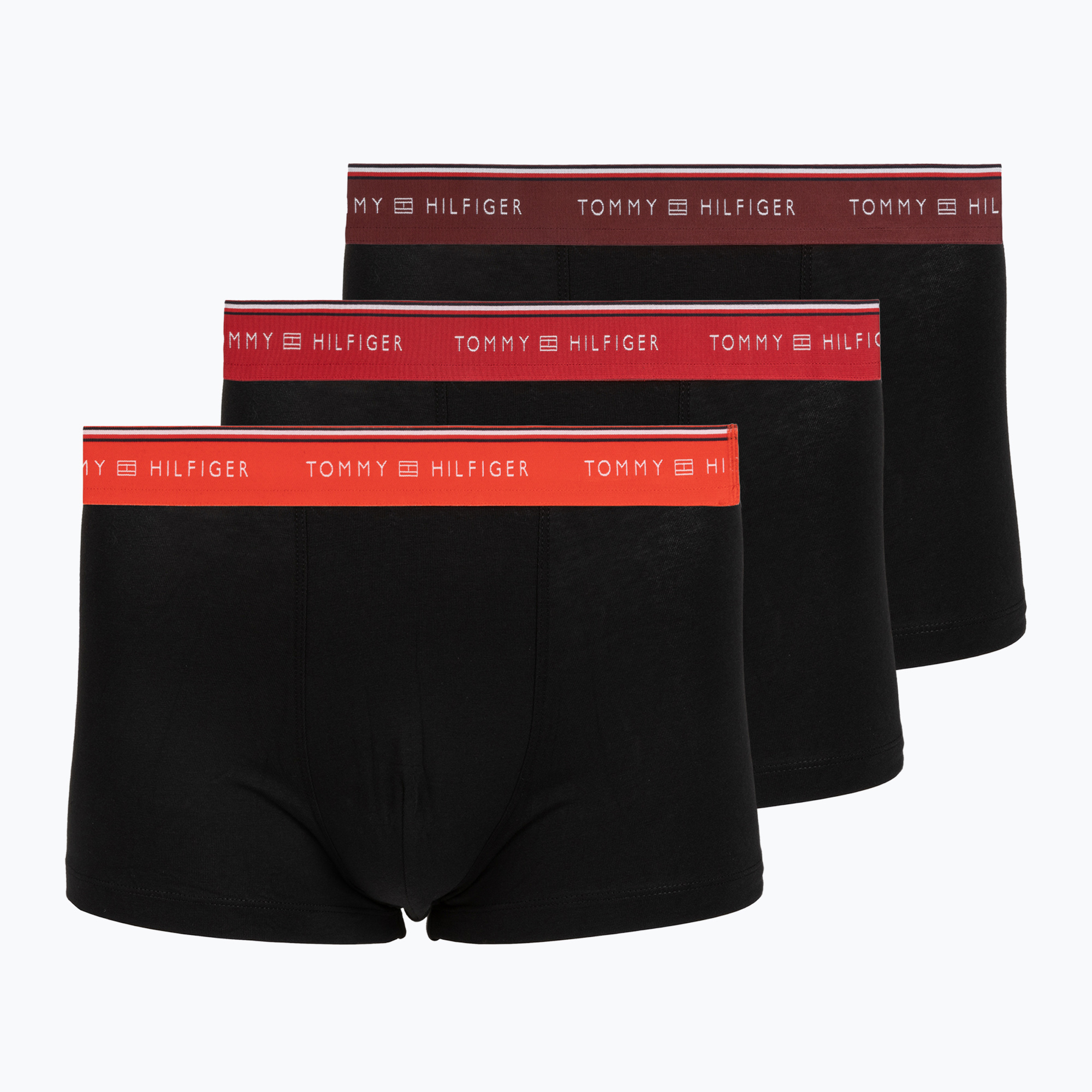 Мъжки боксерки Tommy Hilfiger Trunk fire red/burgundy/medium red