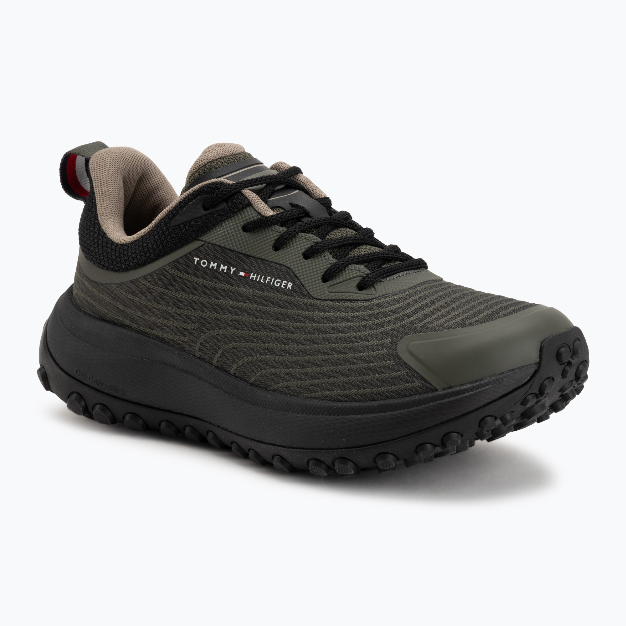 Мъжки обувки Tommy Hilfiger The Canyon X Knit pewter green